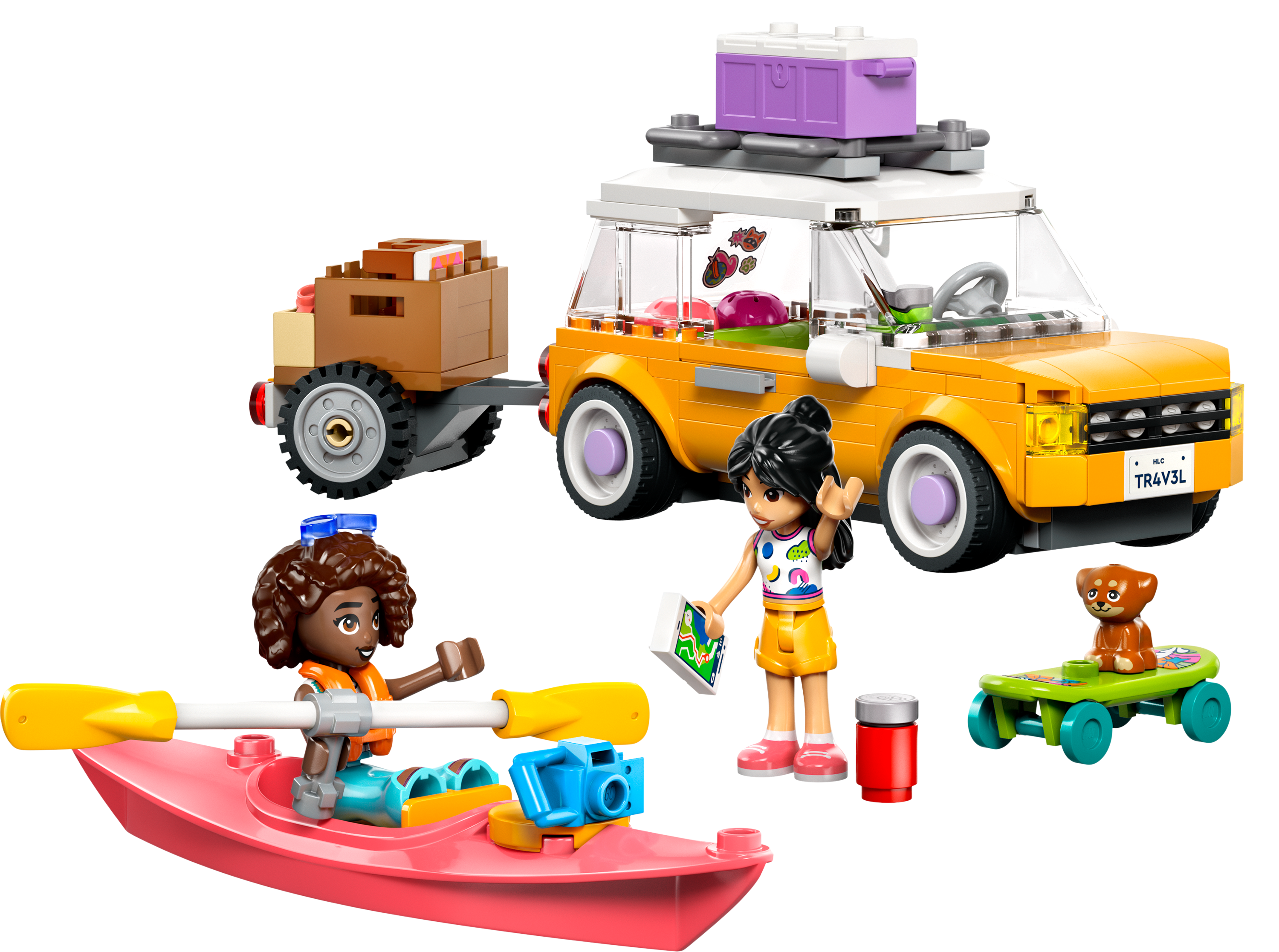 Image of LEGO Friends Friendship Road-Trip Travel Car Set