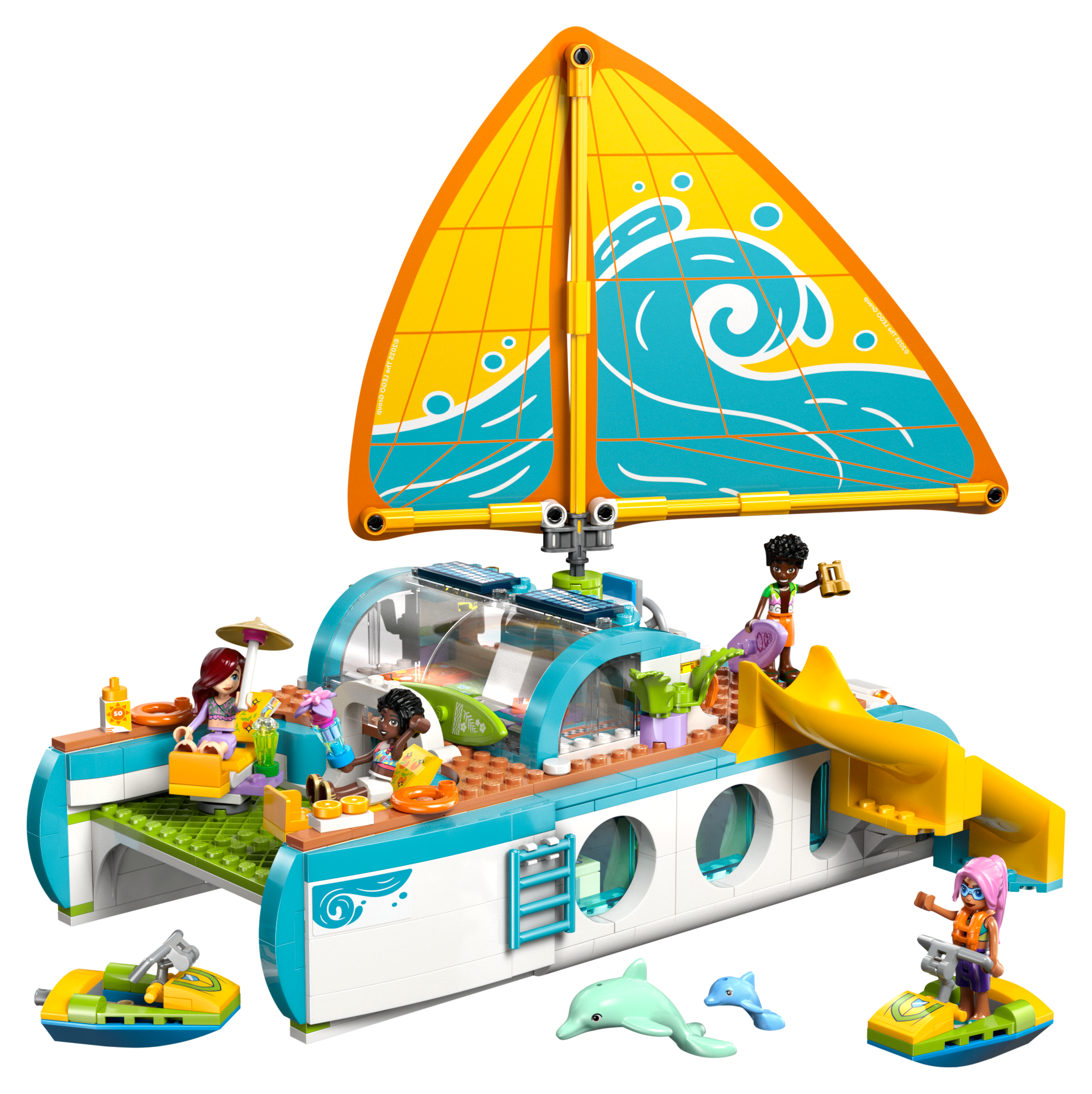 Image of LEGO Friends Travel Boat Adventure Set