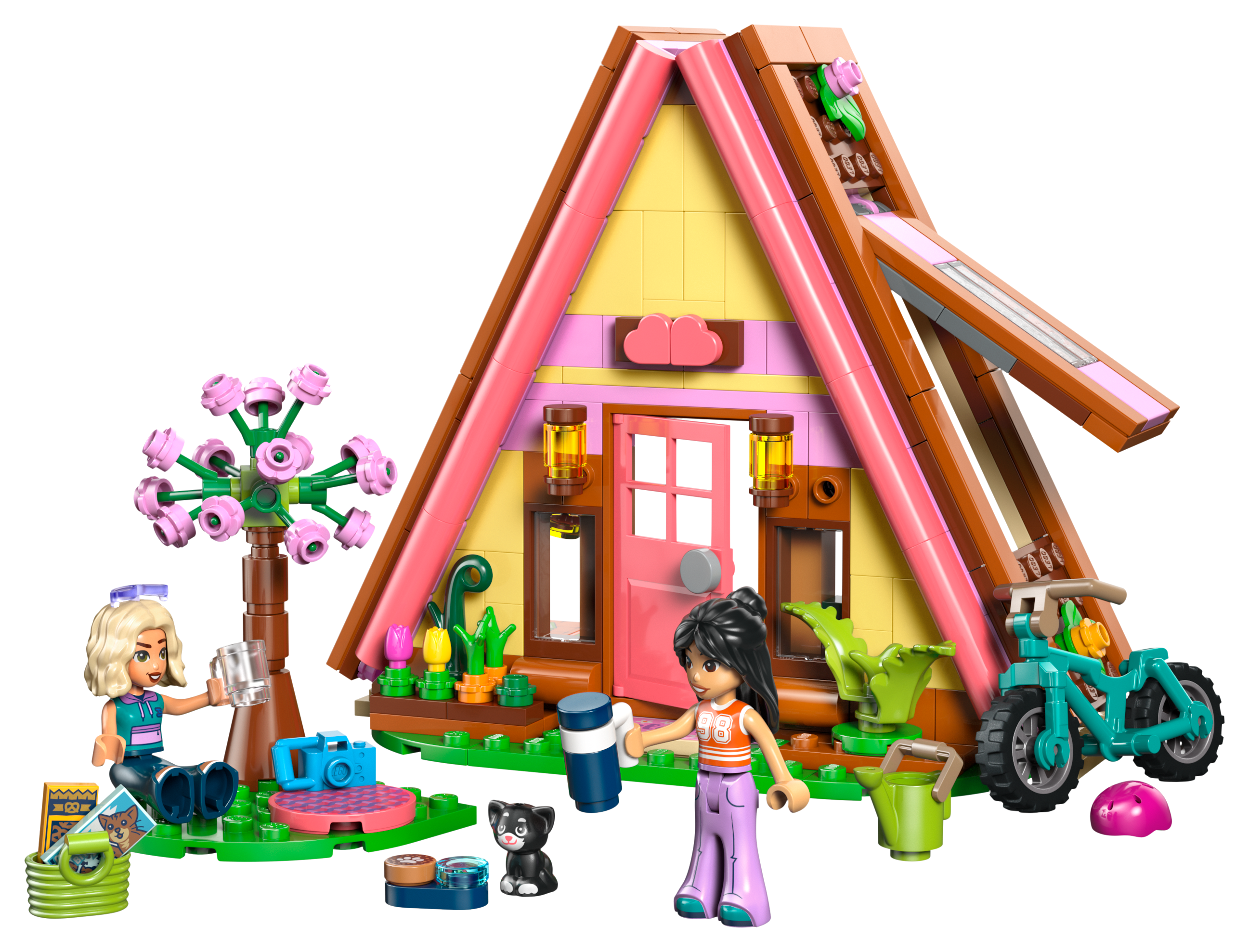 Image of LEGO Friends Nature Glamping Cabin Set