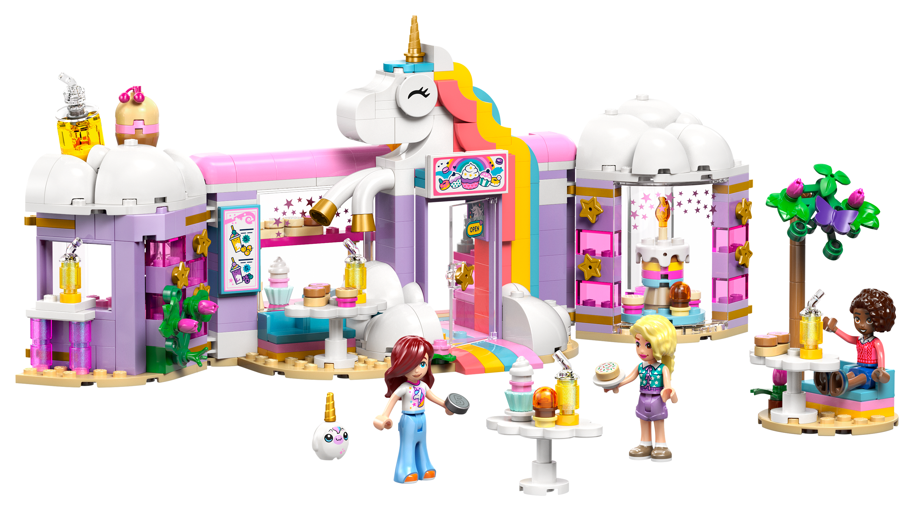 Image of LEGO Friends Unicorn Dream Cafe Set