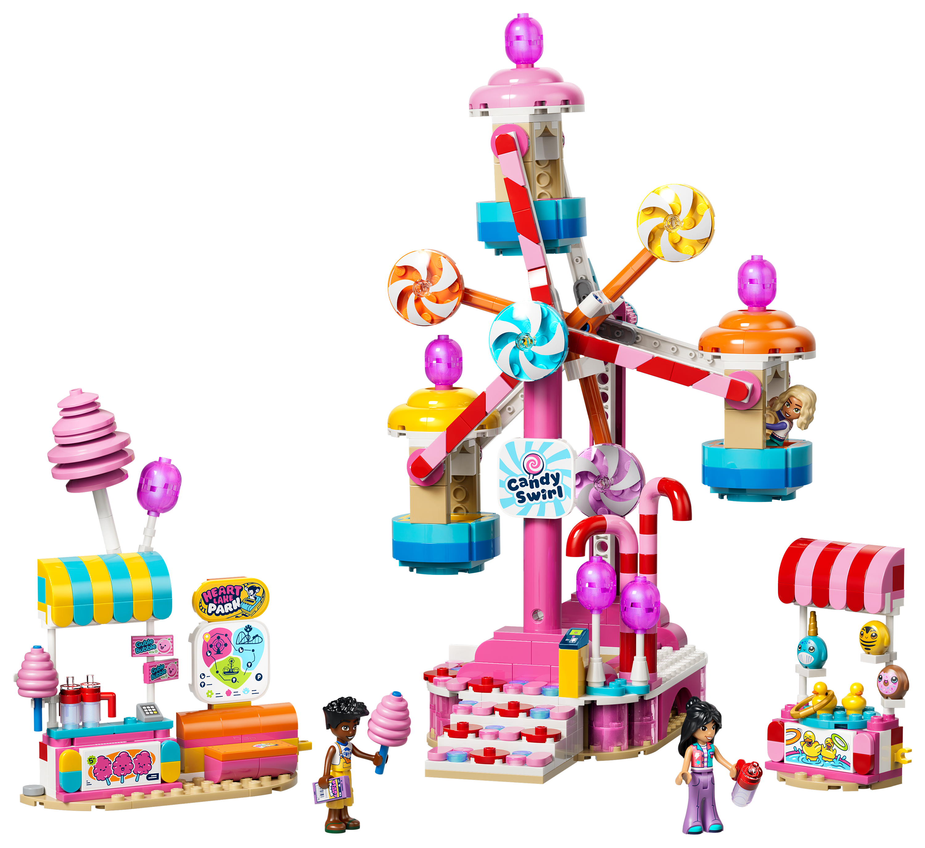 Image of LEGO Friends Candy and Cupcake Ferris Wheel Set