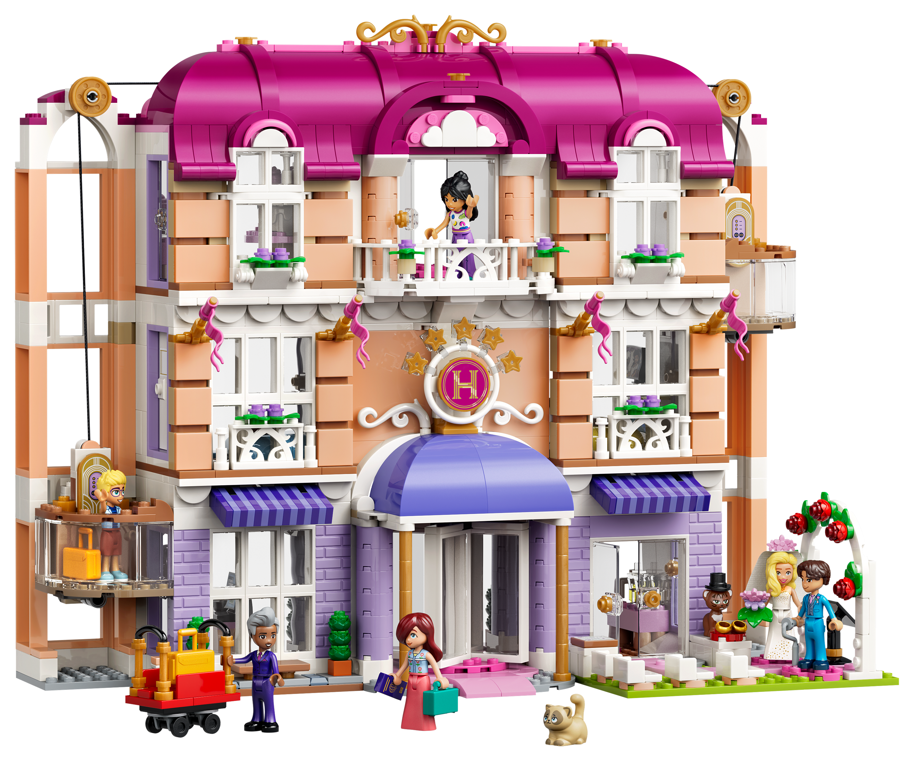 Image of LEGO Friends Hearlake City Grand Hotel Set