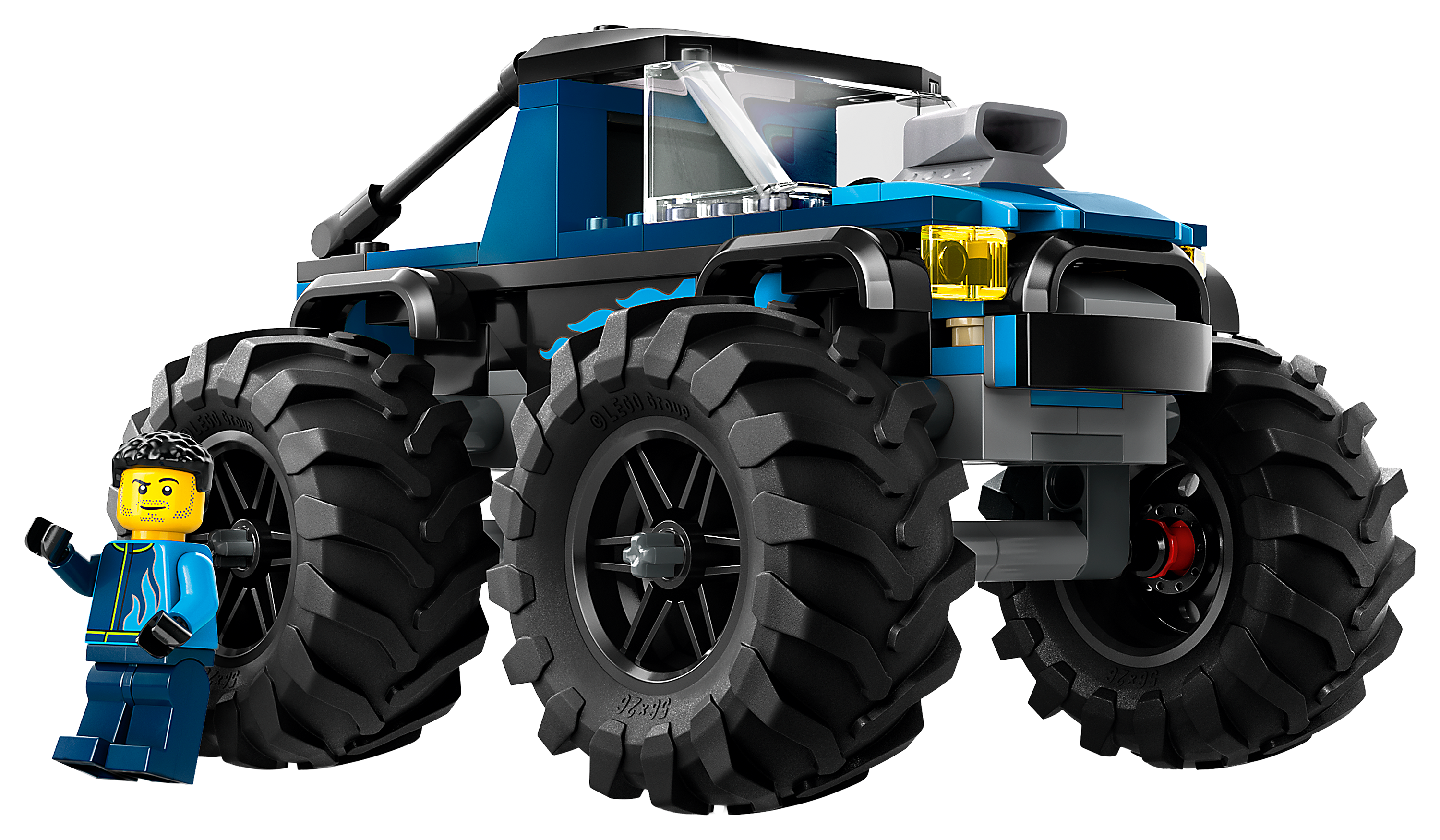 Image of LEGO City Blue Monster Truck Set