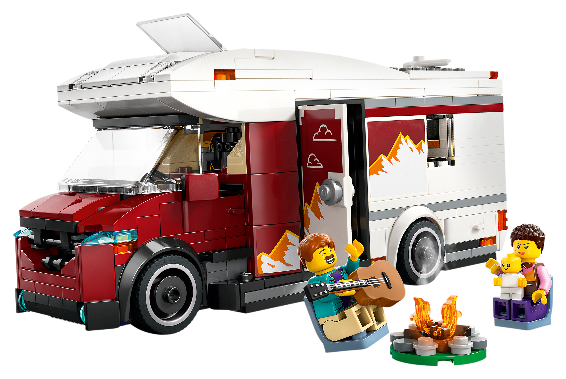 Image of LEGO City Holiday Adventure Camper Van Set