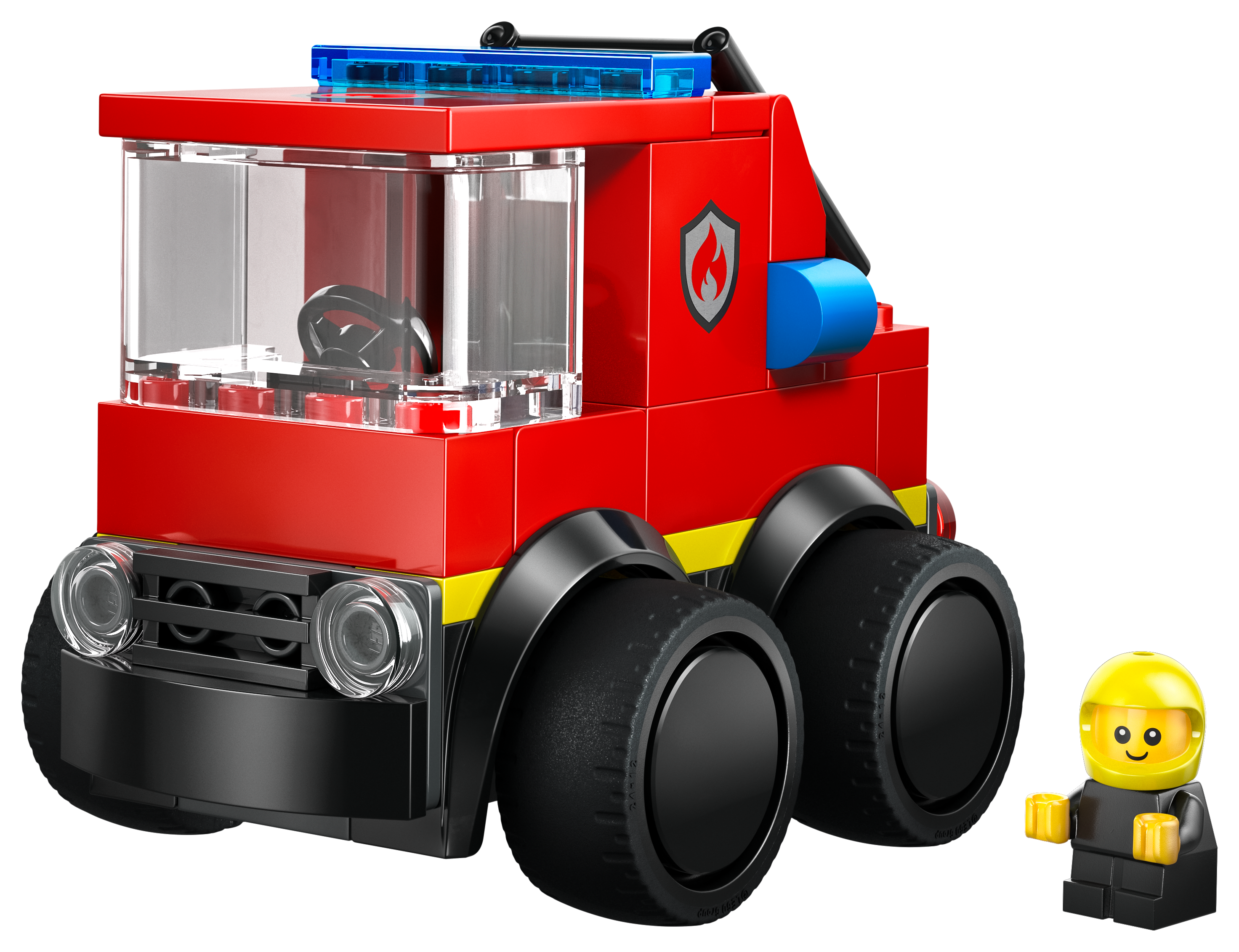 Image of LEGO City Rides Fire Truck Set