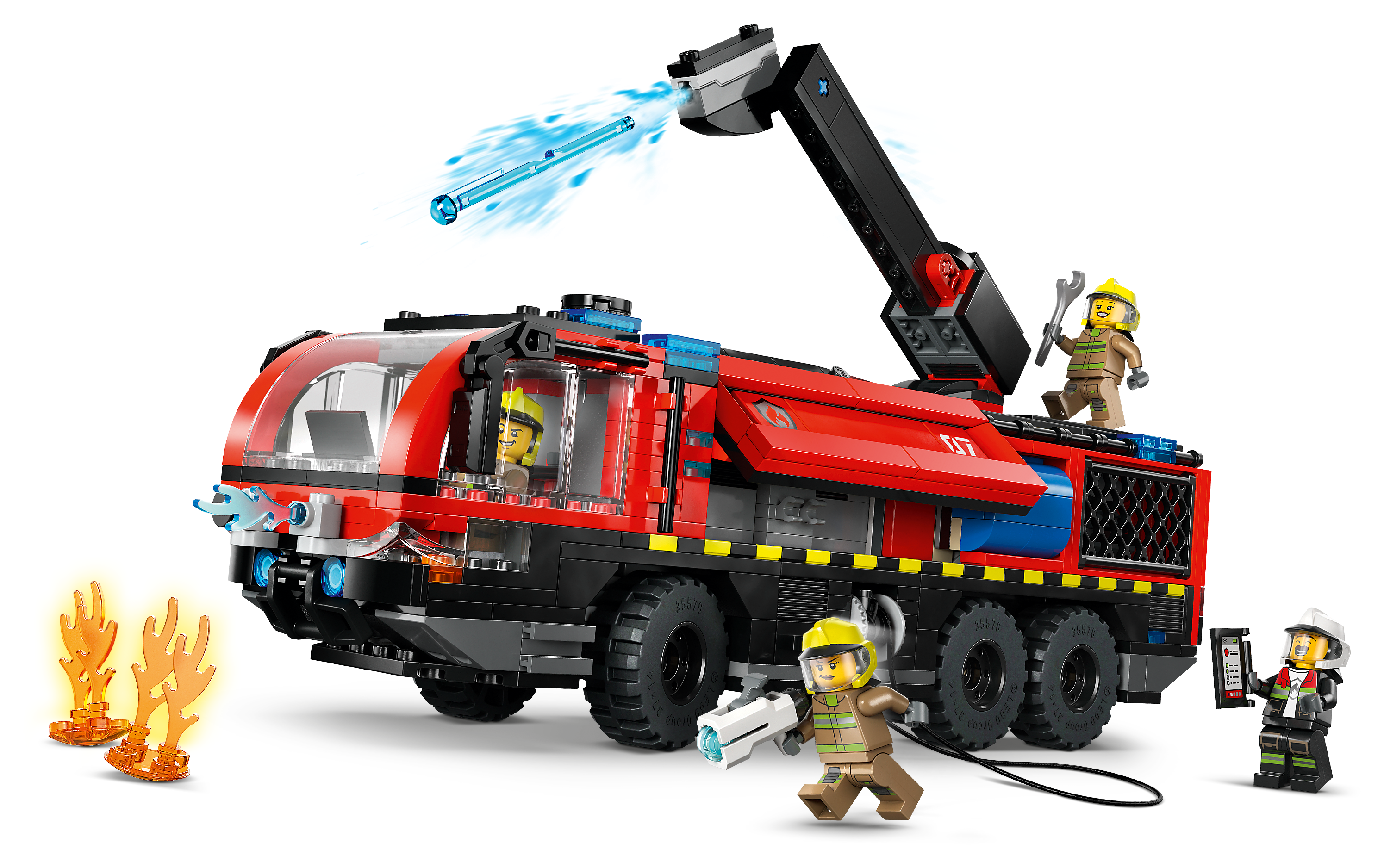 Image of LEGO City Airport Fire Truck Set