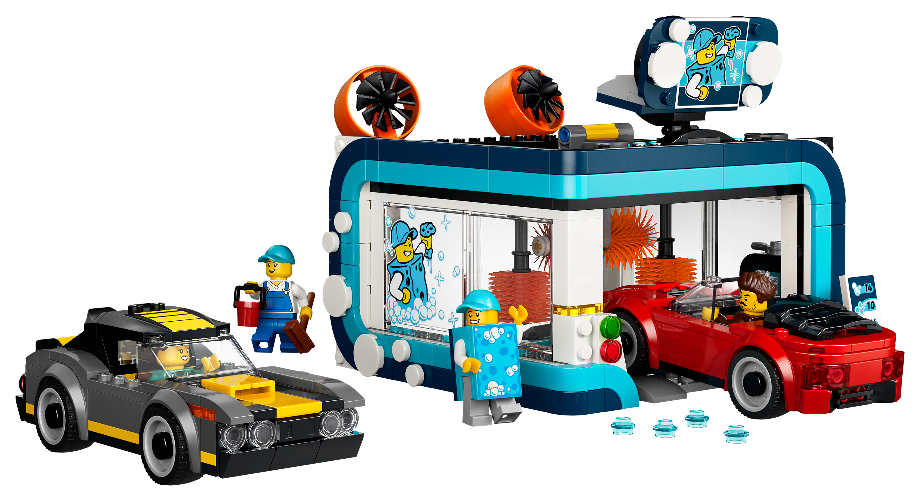 Image of LEGO City Drive-Through Car Wash