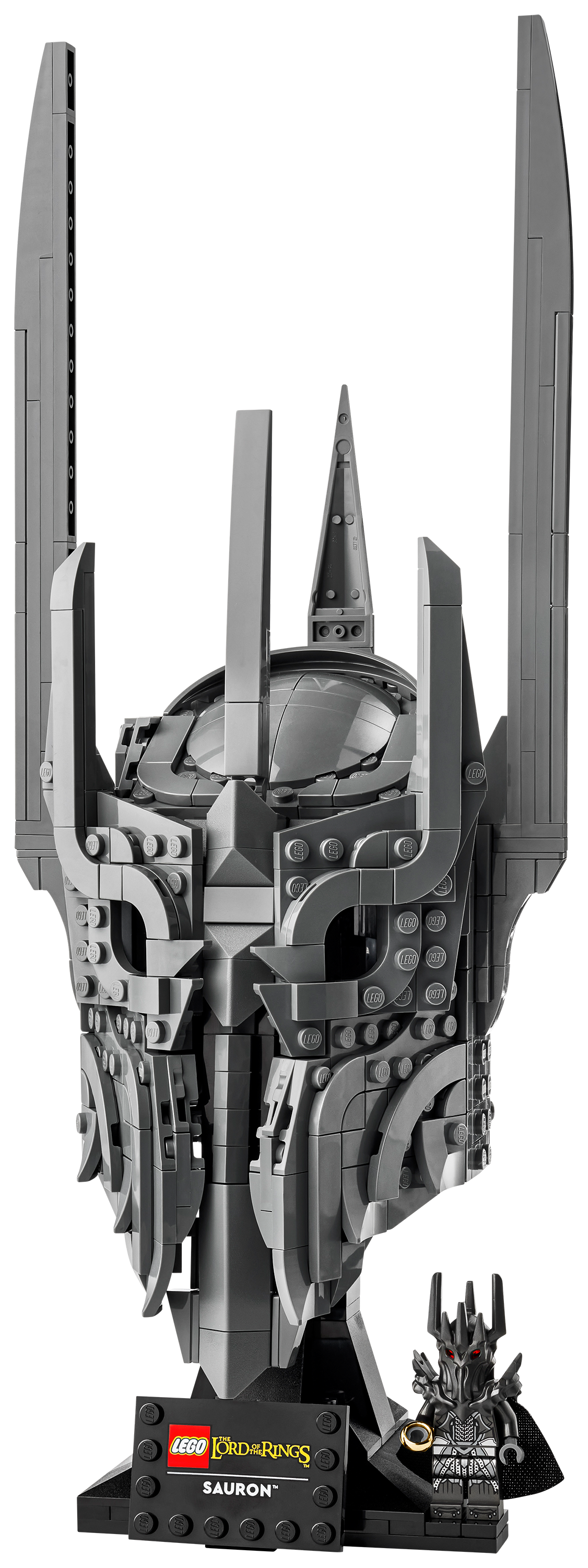 Image of LEGO Icons The Lord of the Rings: Sauron's Helmet Set