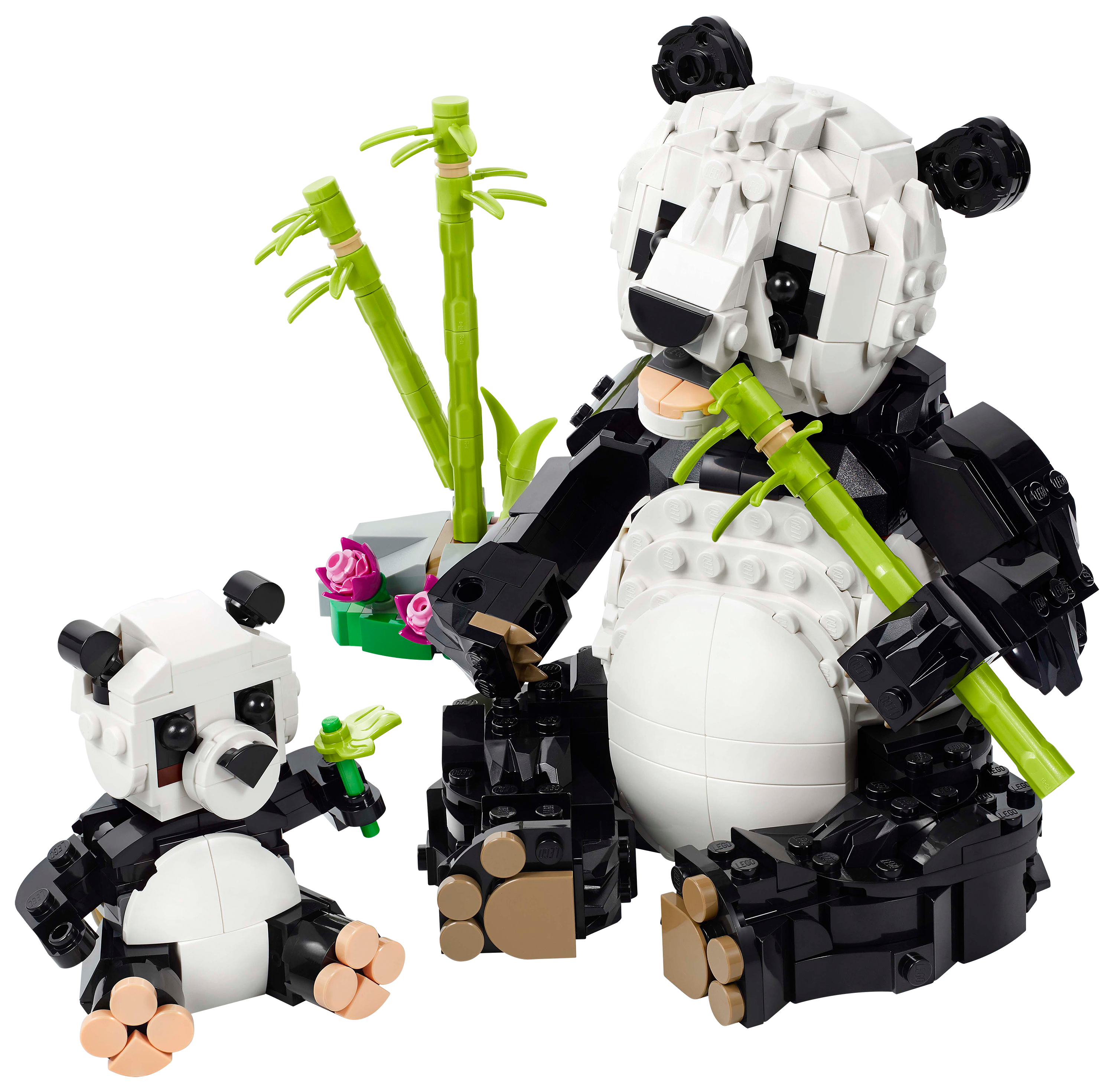 Image of LEGO Creator 3-in-1 Wild Animals: Panda Family Set