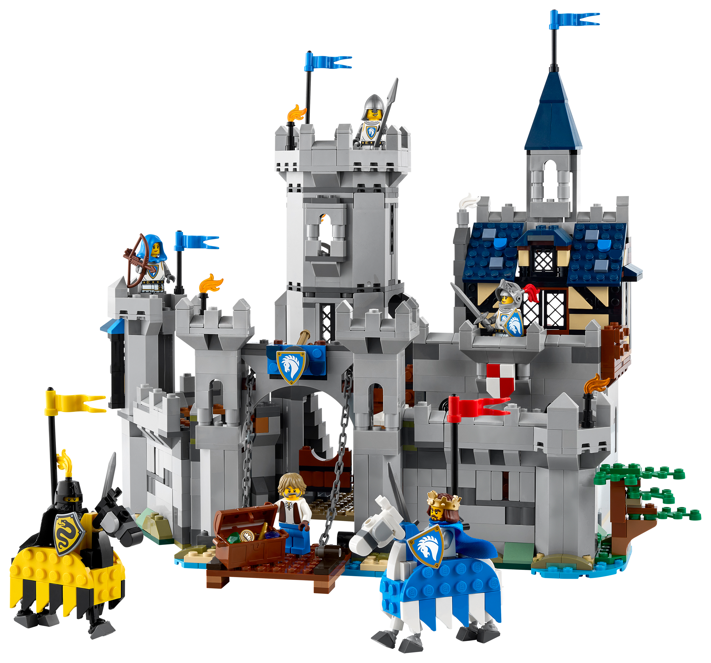 Image of LEGO Creator 3-in-1 Medieval Horse Knight Castle Set