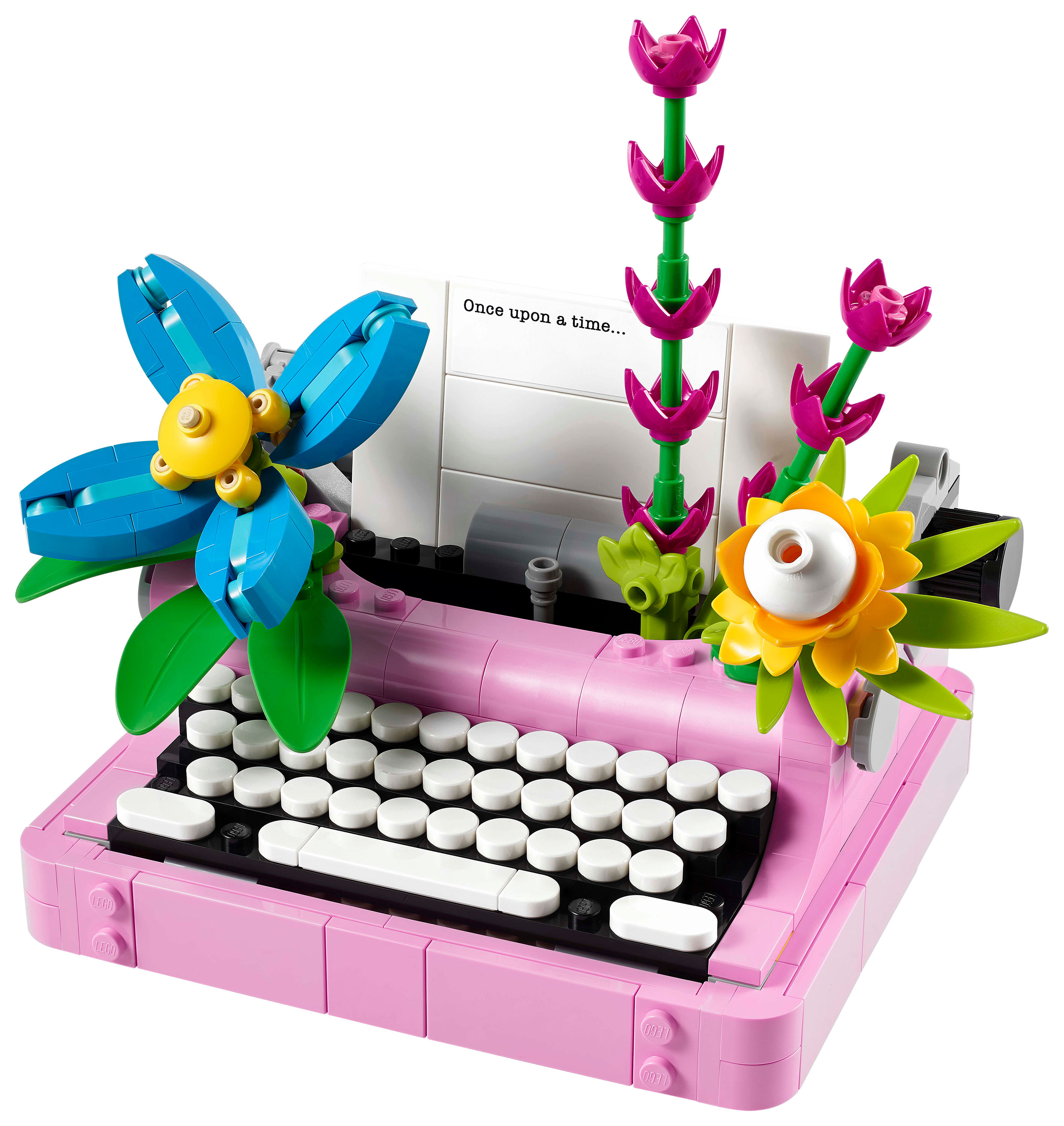 Image of Lego Creator 3-in-1 Typewriter with Flowers Set