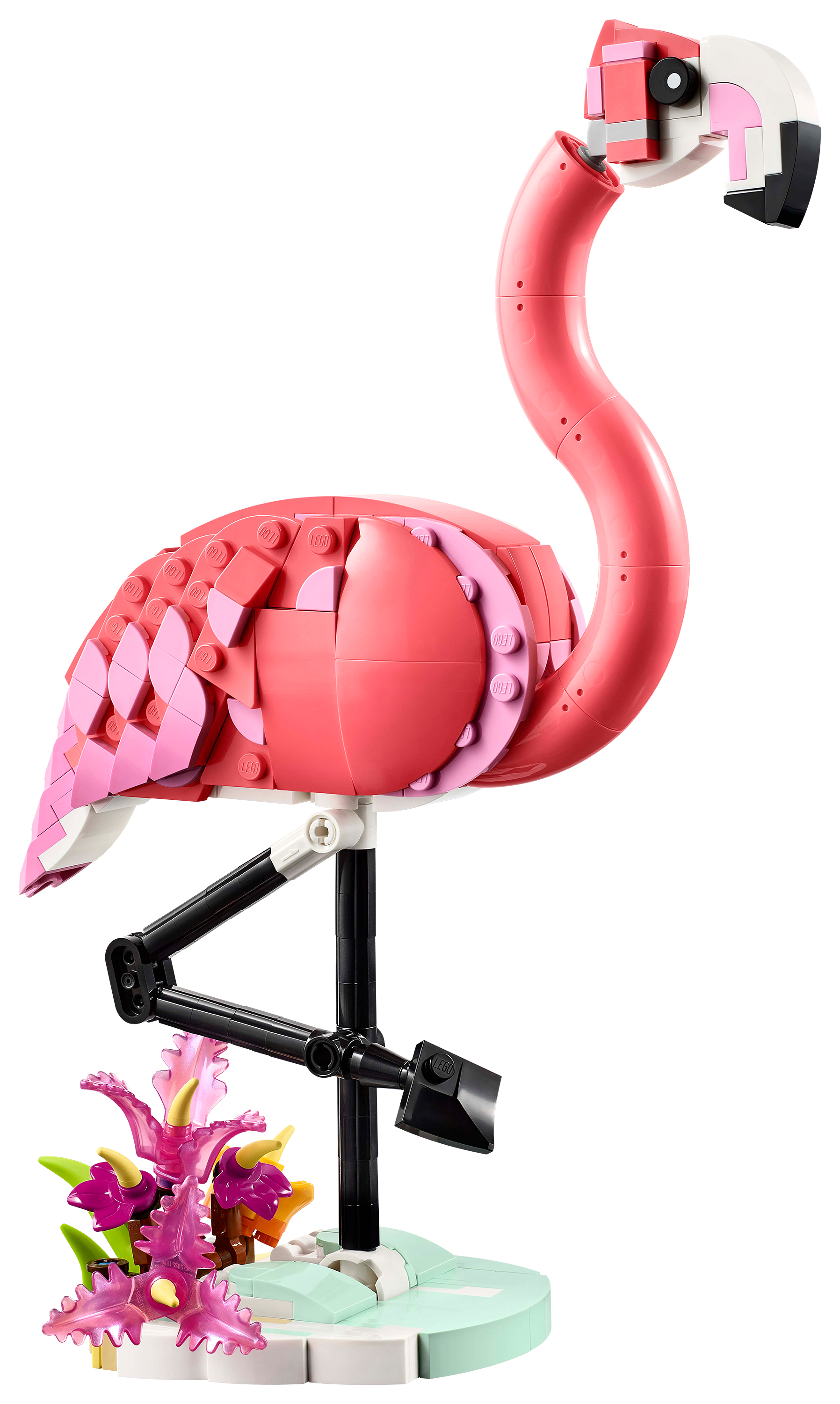 Image of LEGO Creator 3-in-1 Wild Animals: Pink Flamingo Set