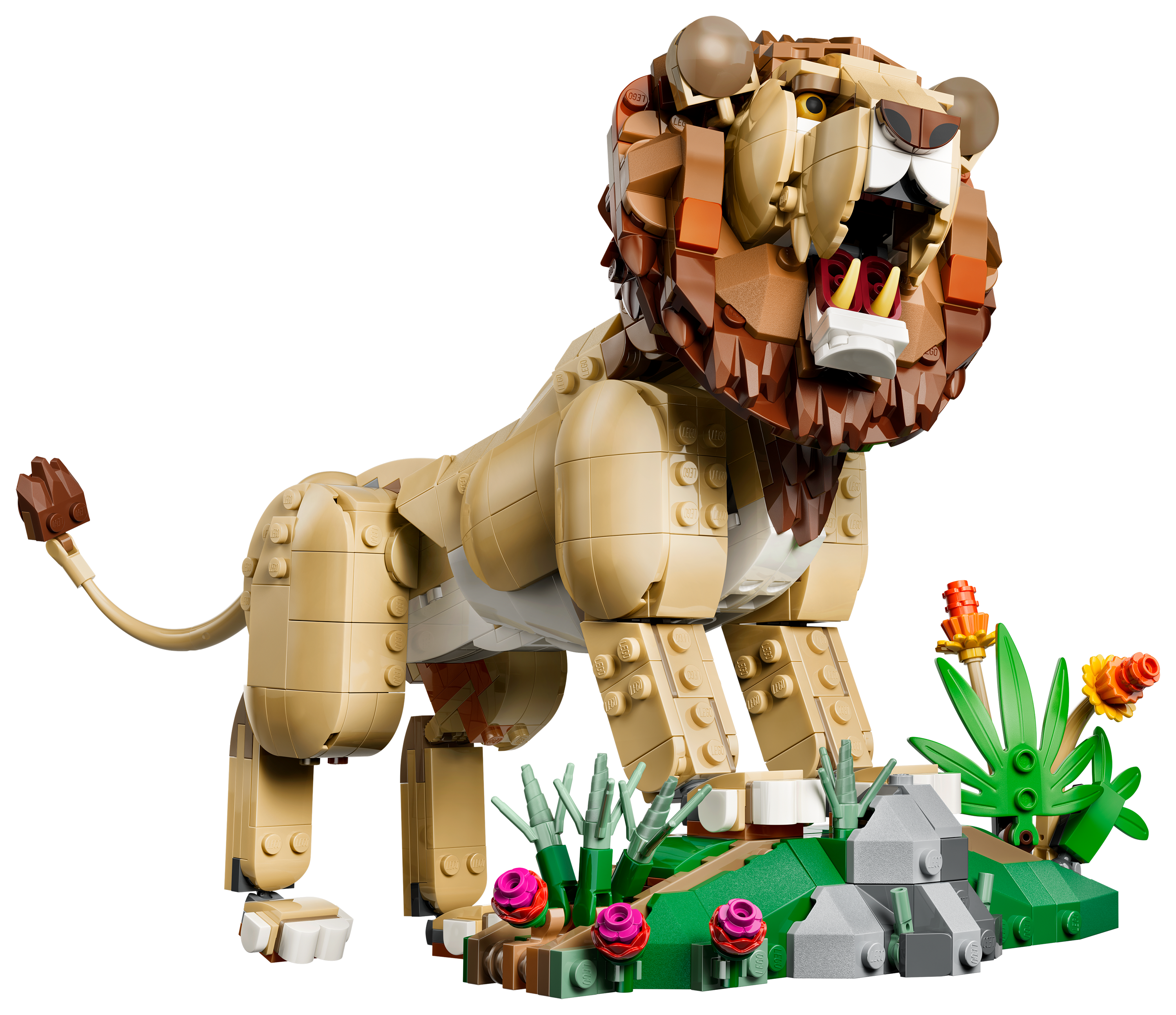Image of LEGO Creator 3-in-1 Wild Animals: Majestic Lion Set