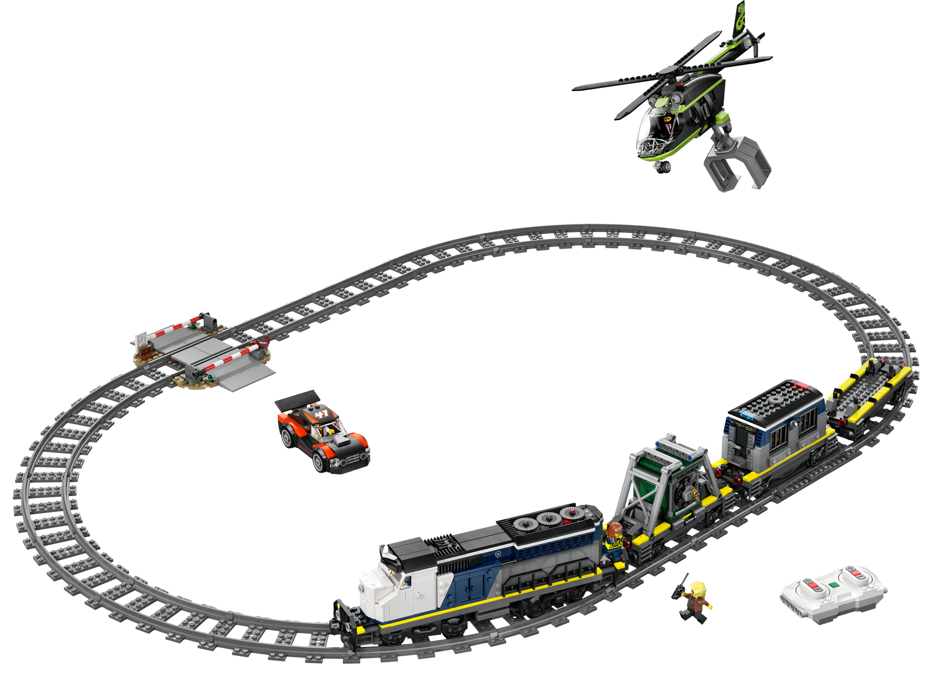 Image of LEGO City Police Train Heist Set