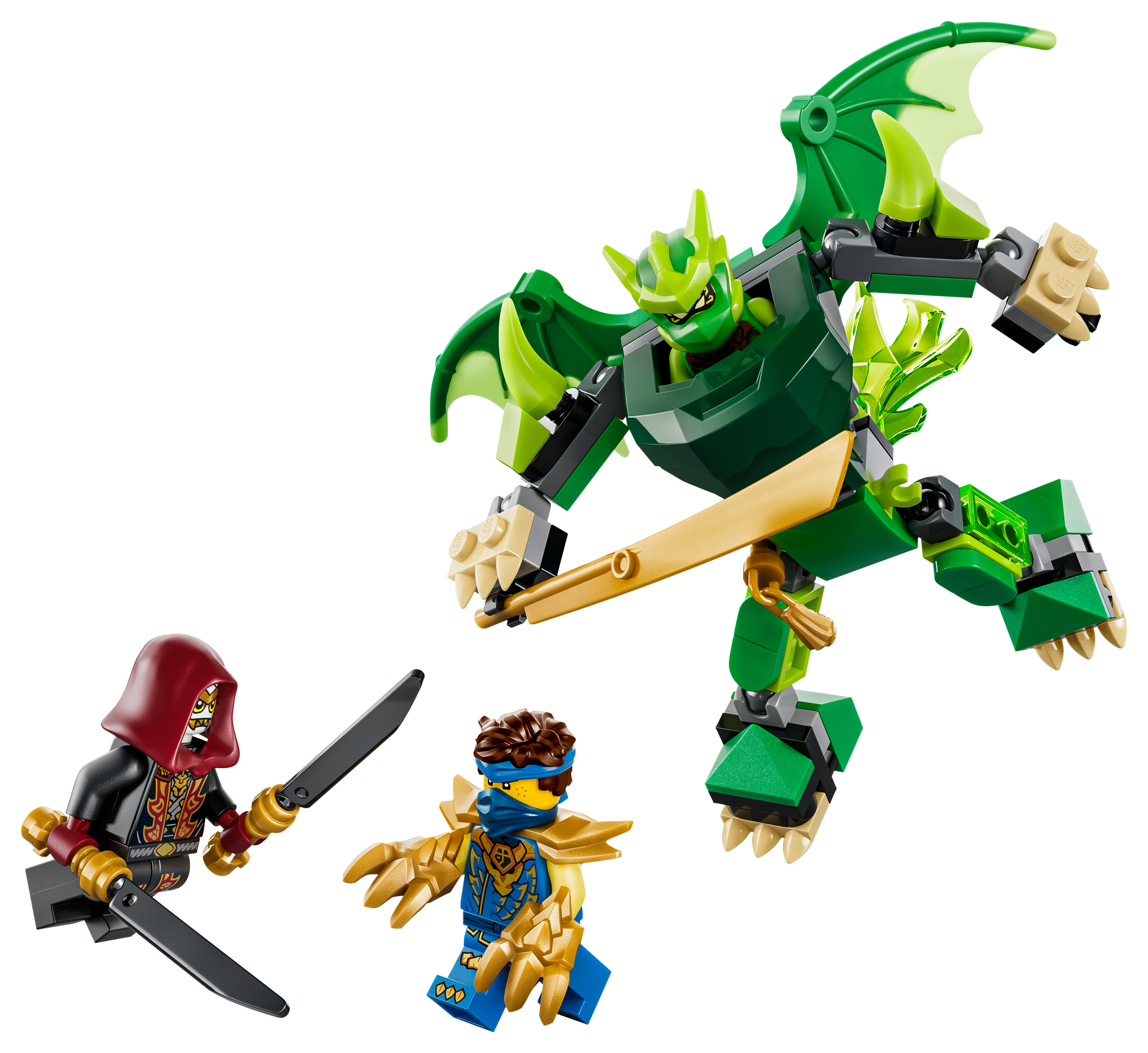 Image of LEGO Ninjago Lloyd's Dragon Mech Battle Pack Set