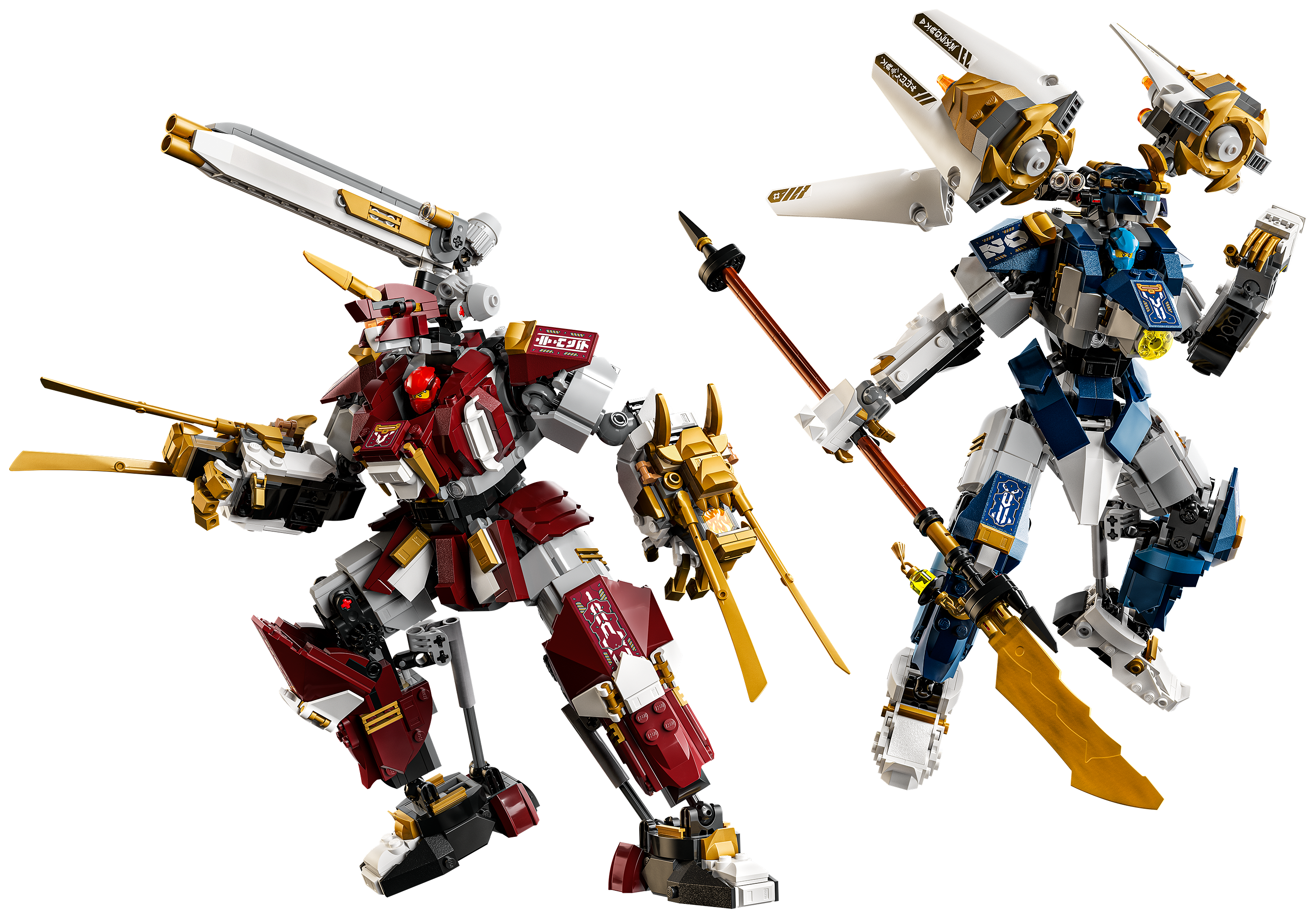 Image of LEGO Ninjago The Twin Titan Mechs Set