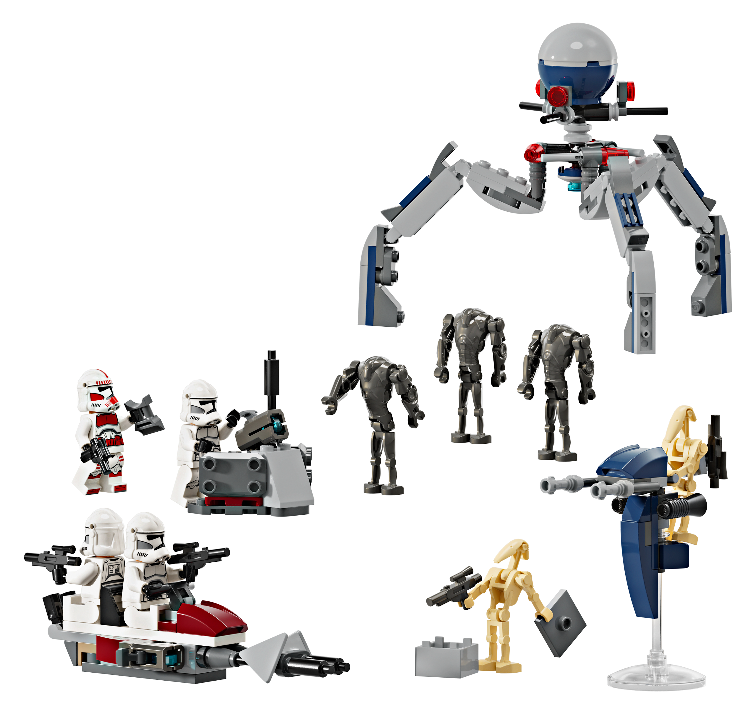 Image of LEGO Star Wars Clone Trooper & Battle Droid Battle Pack Set