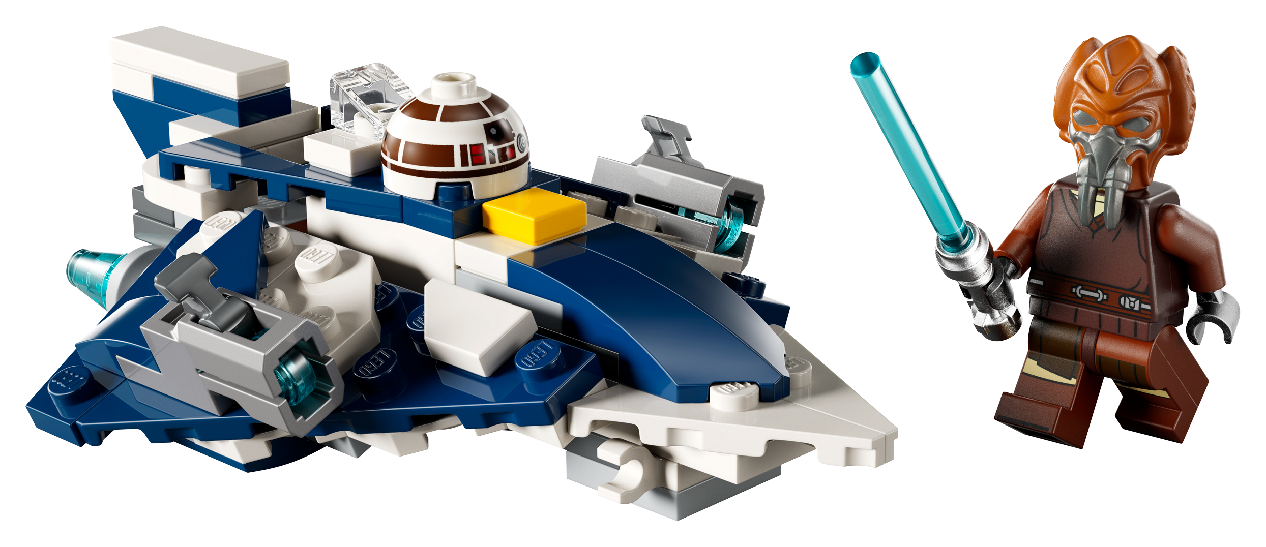Image of LEGO Star Wars Plo Koon's Jedi Starfighter Microfighter Set
