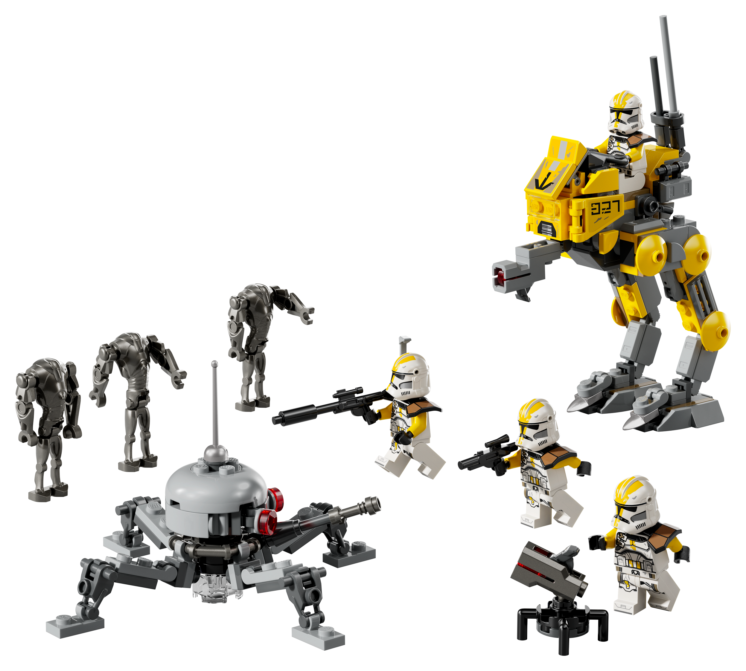 Image of LEGO Star Wars 327th Star Corps Clone Troopers Battle Pack Set