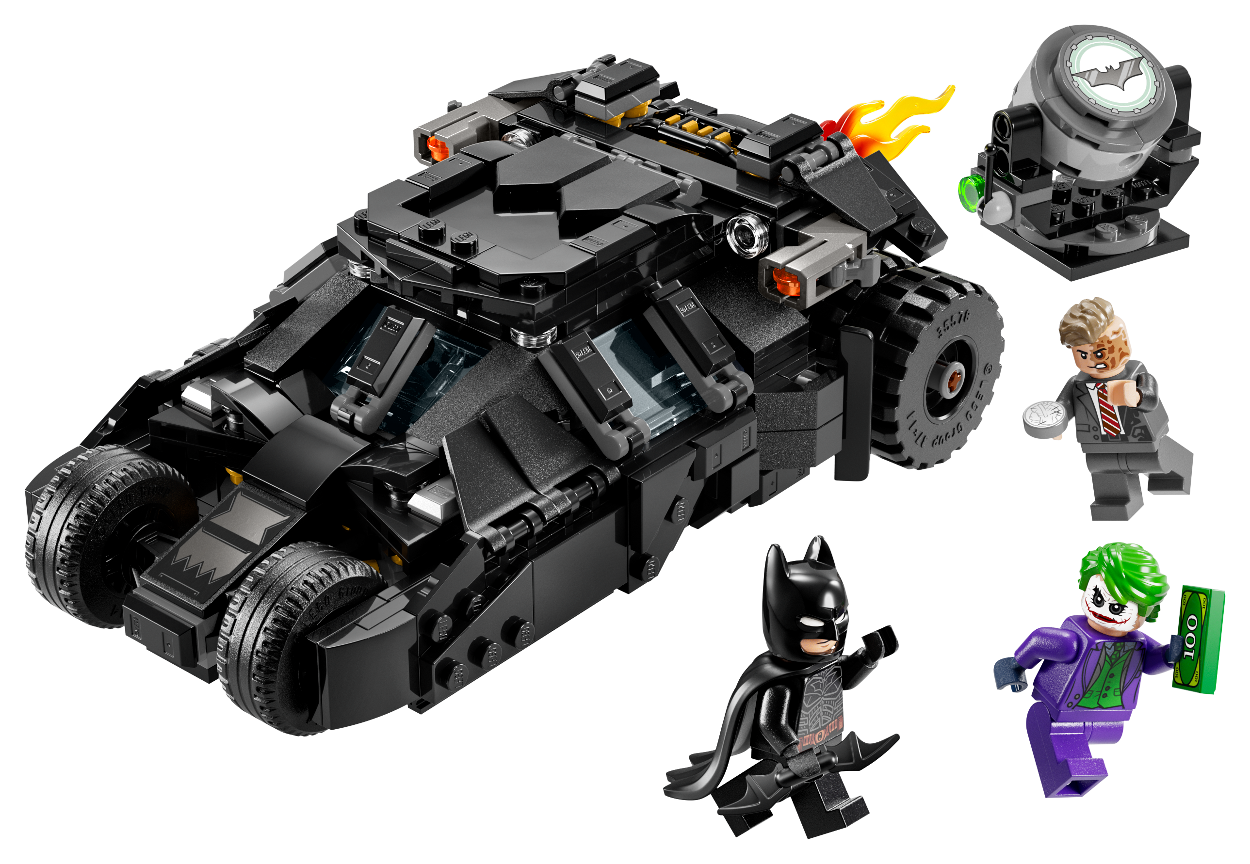 Image of LEGO DC Batman Tumbler vs Two-Face & The Joker Set