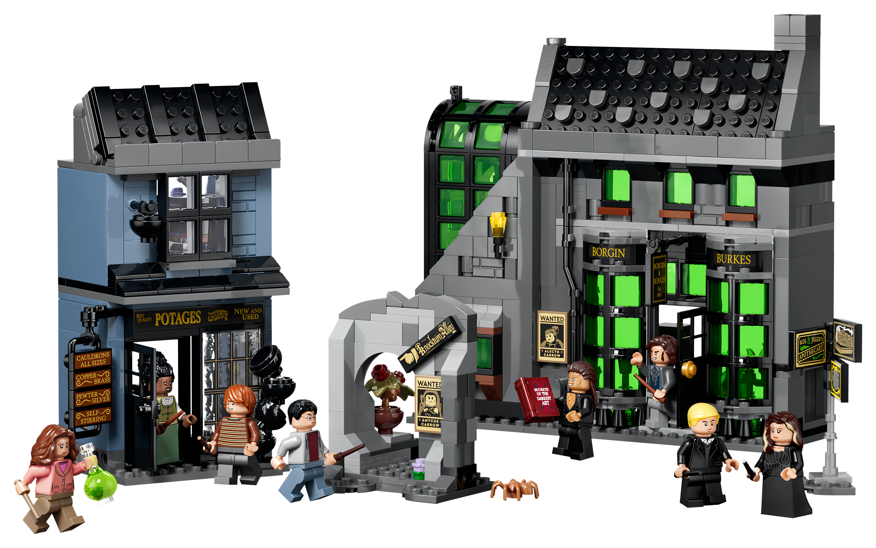 Image of LEGO Harry Potter : Knockturn Alley Wizarding Shops