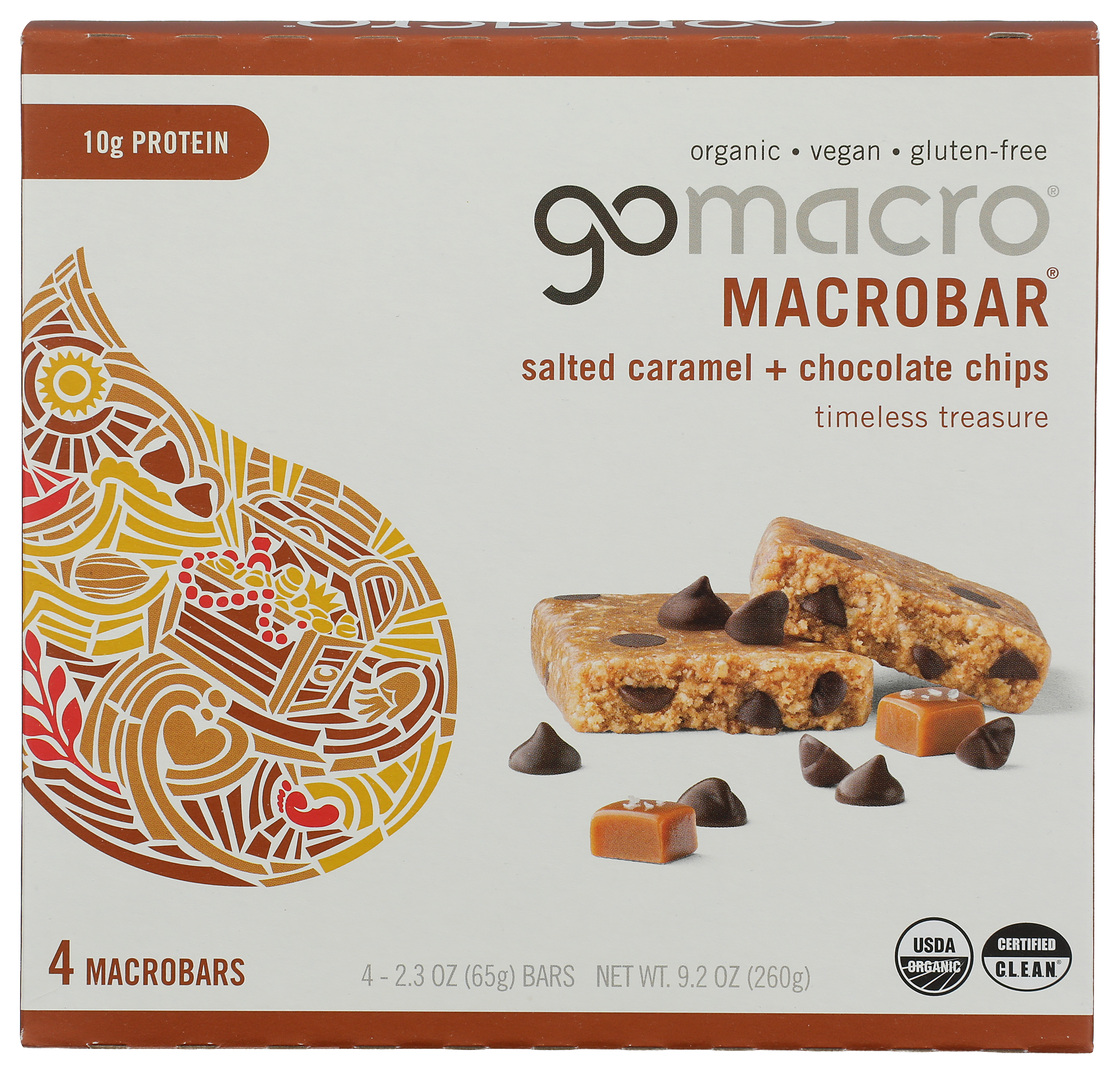 Image of GoMacro Salted Caramel Chocolate Chip Macrobar