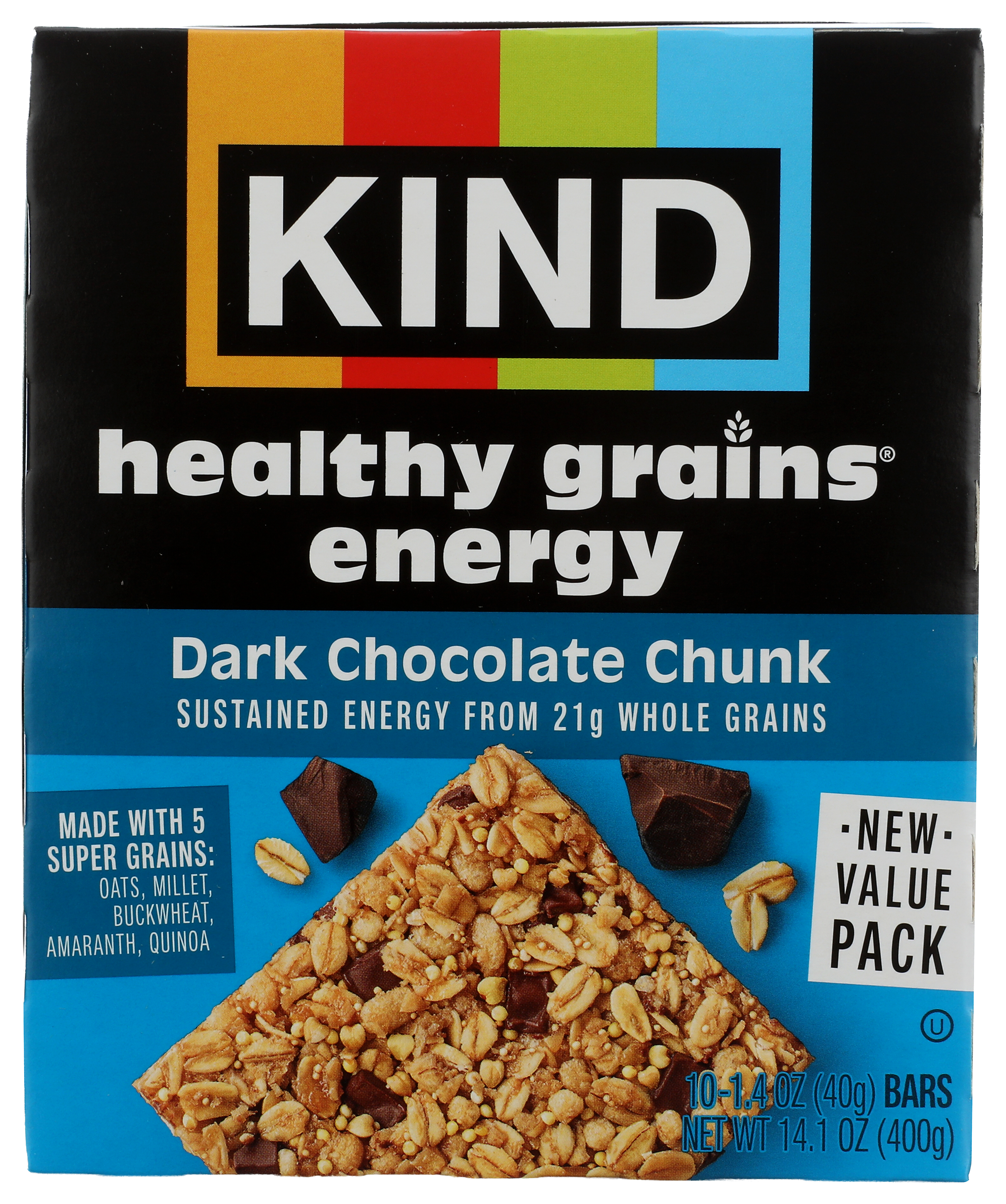 Image of KIND Dark Chocolate Chunk Healthy Grains Energy Bar