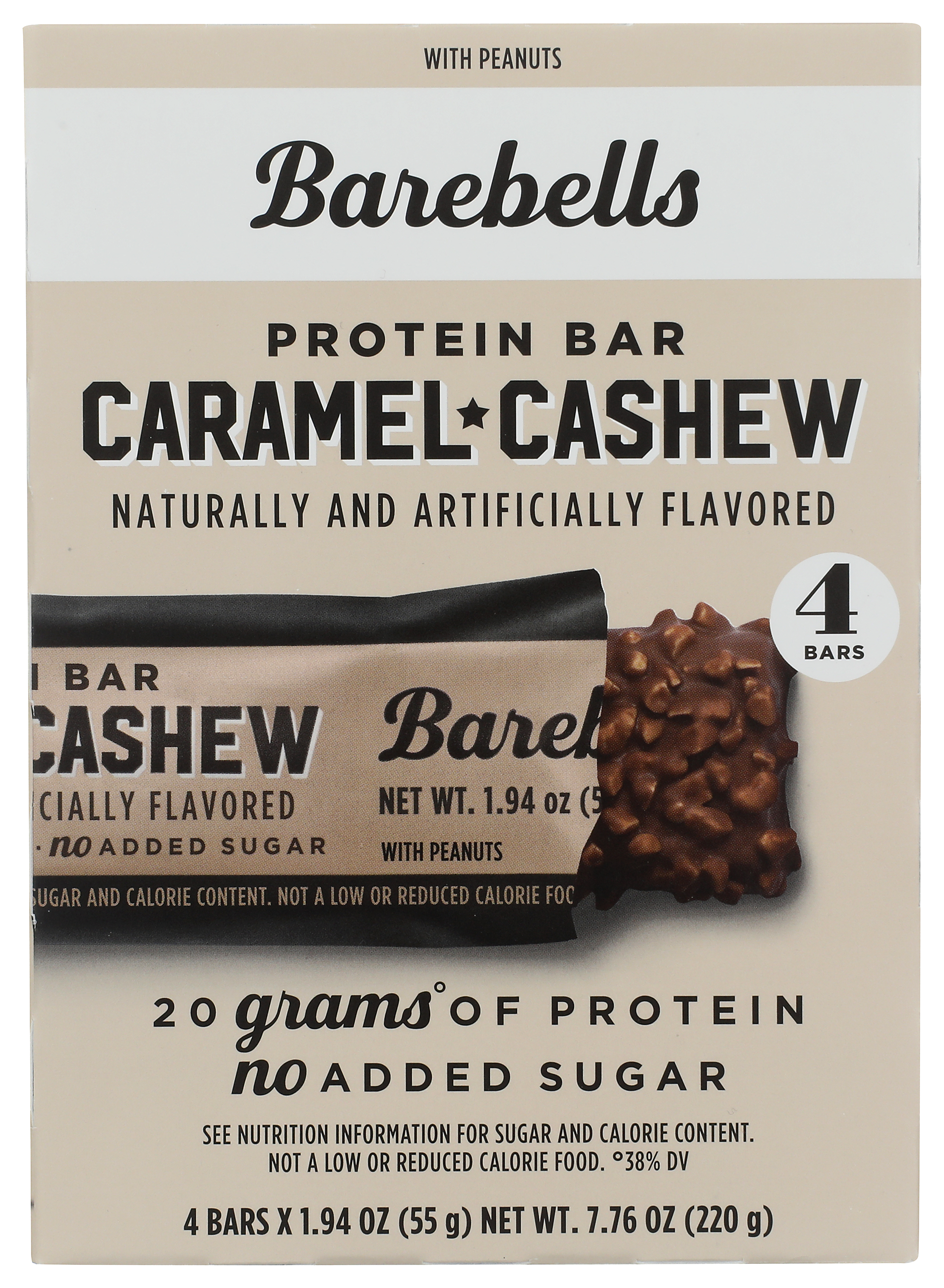 Image of Barebells Caramel Cashew Protein Bar