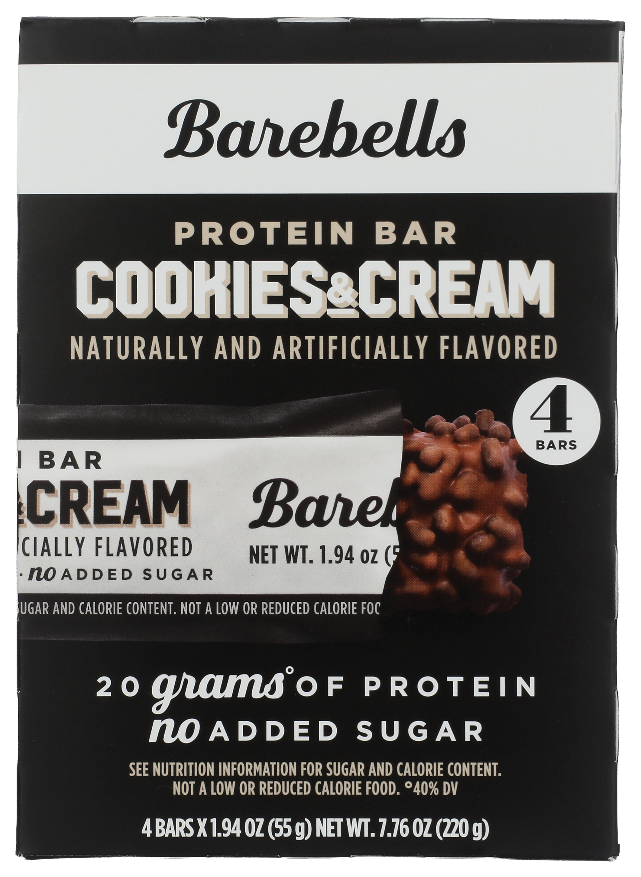 Image of Barebells Cookies and Cream Protein Bar