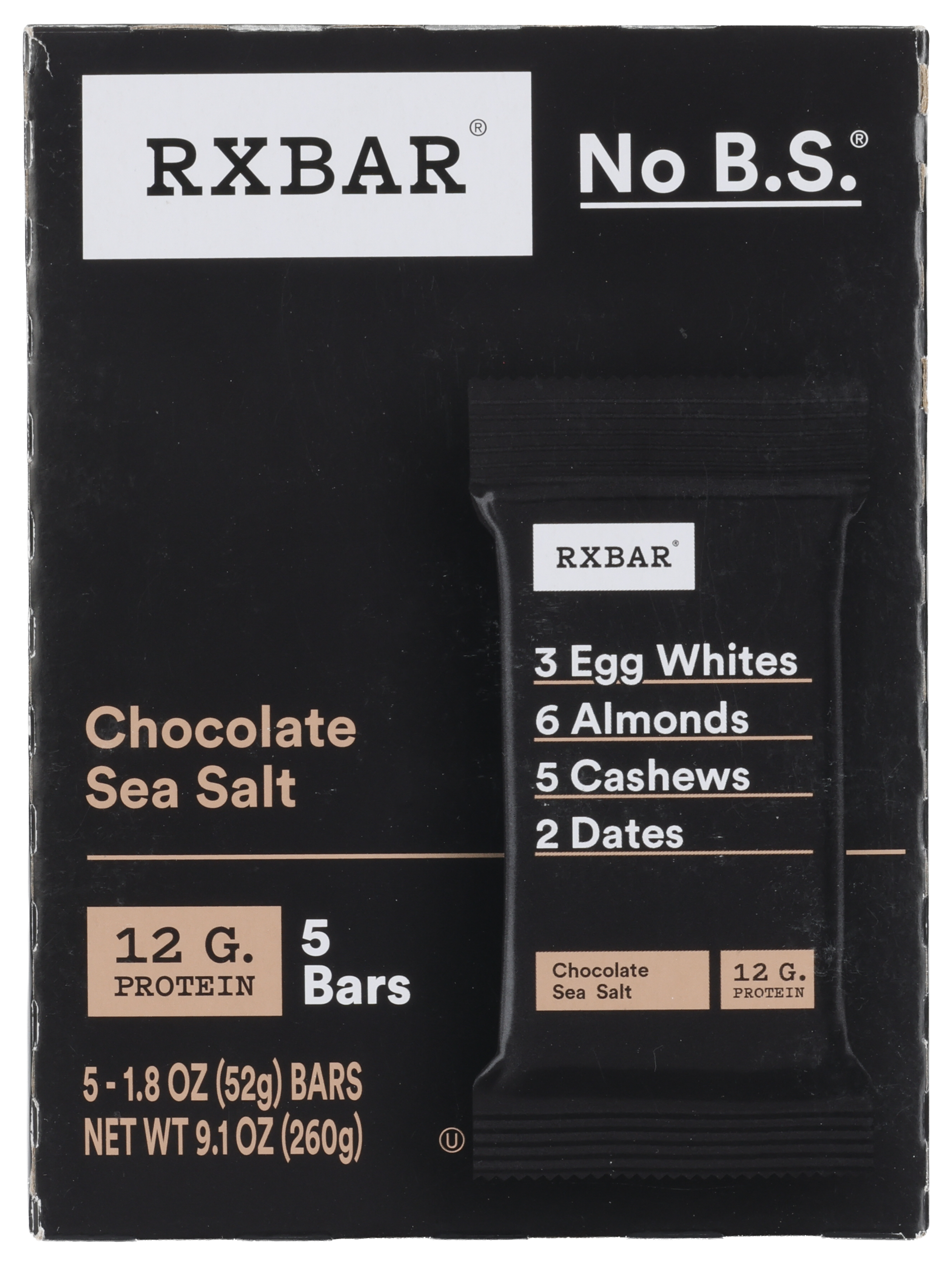 Image of RXBAR Chocolate Sea Salt Protein Bar - 5