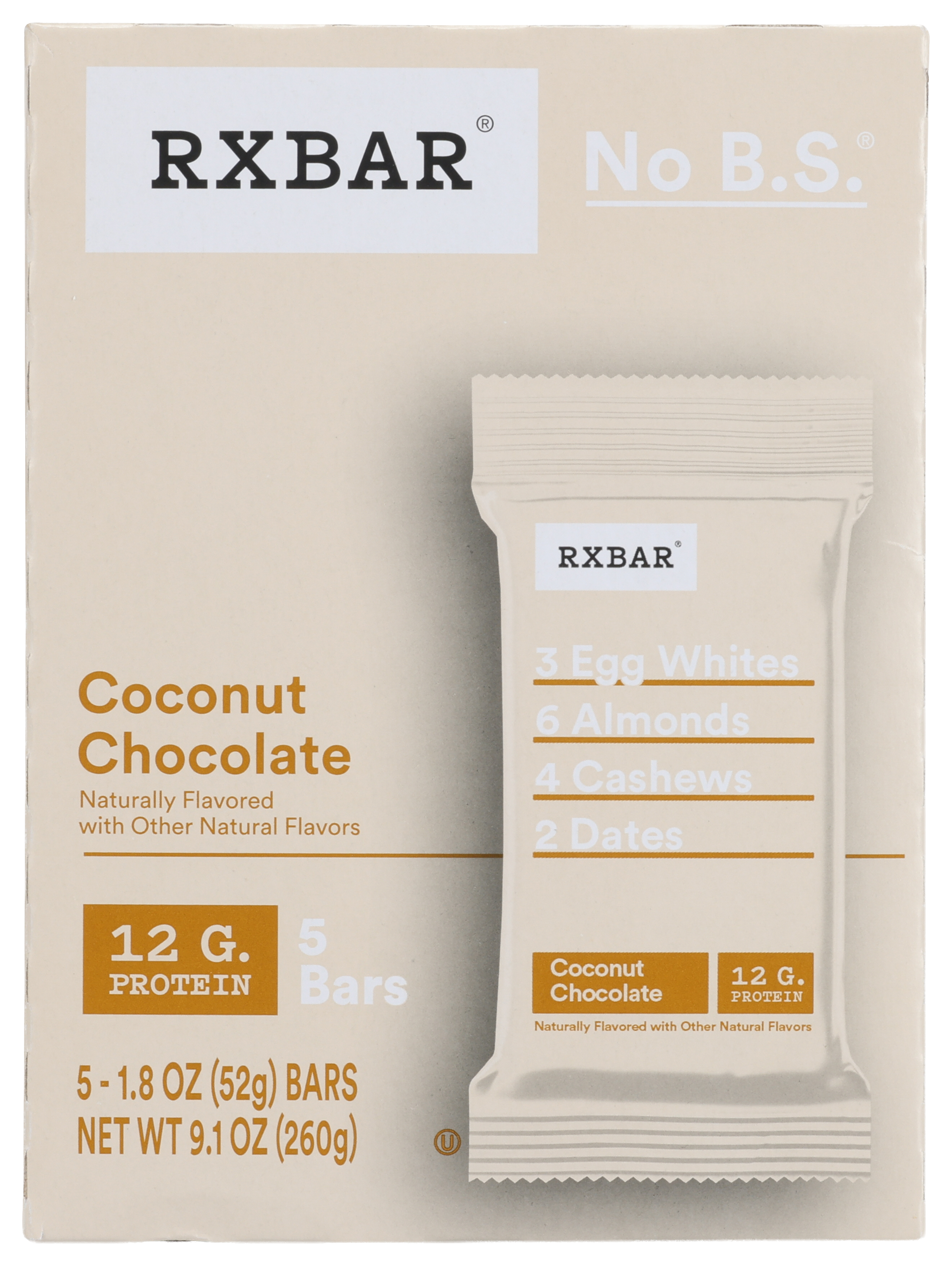 Image of RXBAR Coconut Chocolate Protein Bar - 5