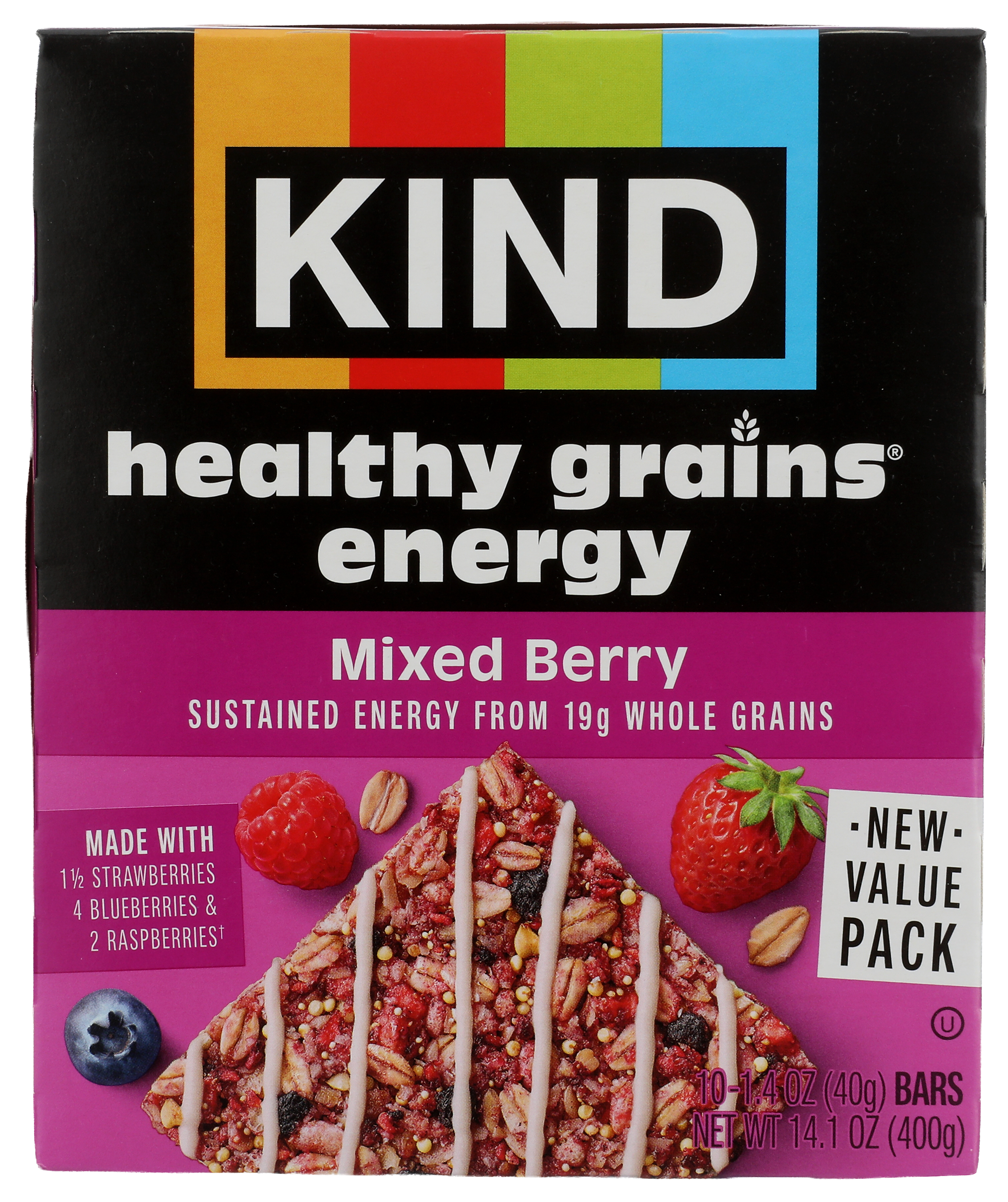 Image of KIND Mixed Berry Healthy Grains Energy Bar