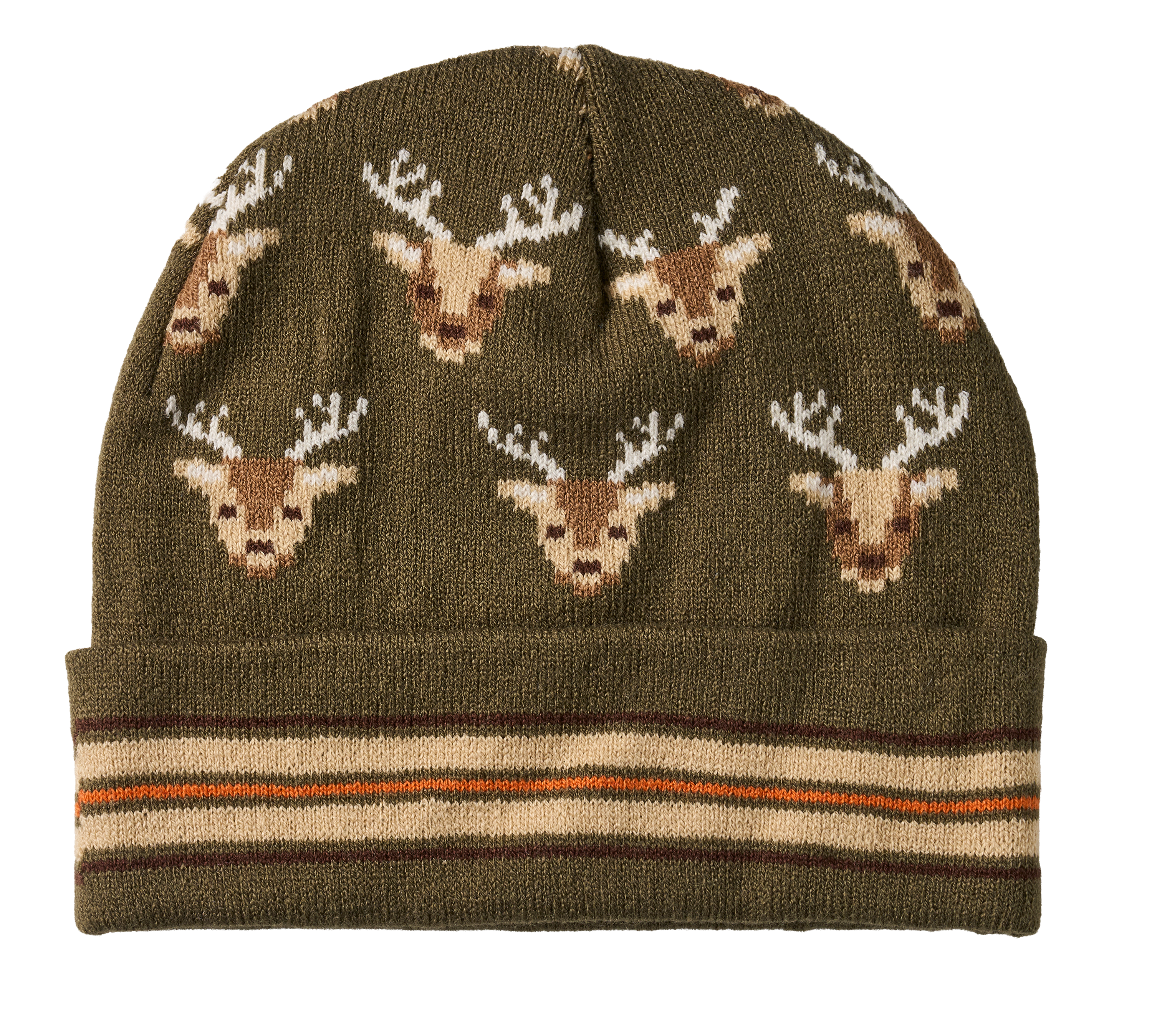 Bass Pro Shops Animal Beanie for Kids - Olive