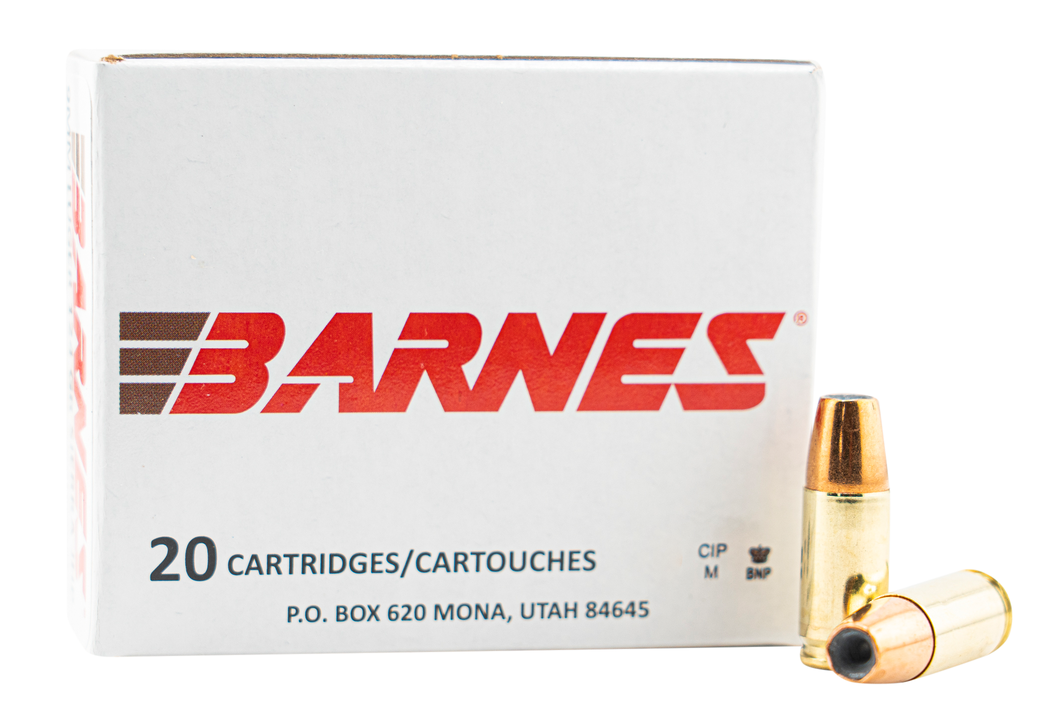 Barnes Defense 9mm Luger 115 Grain JHP Centerfire Handgun Ammo