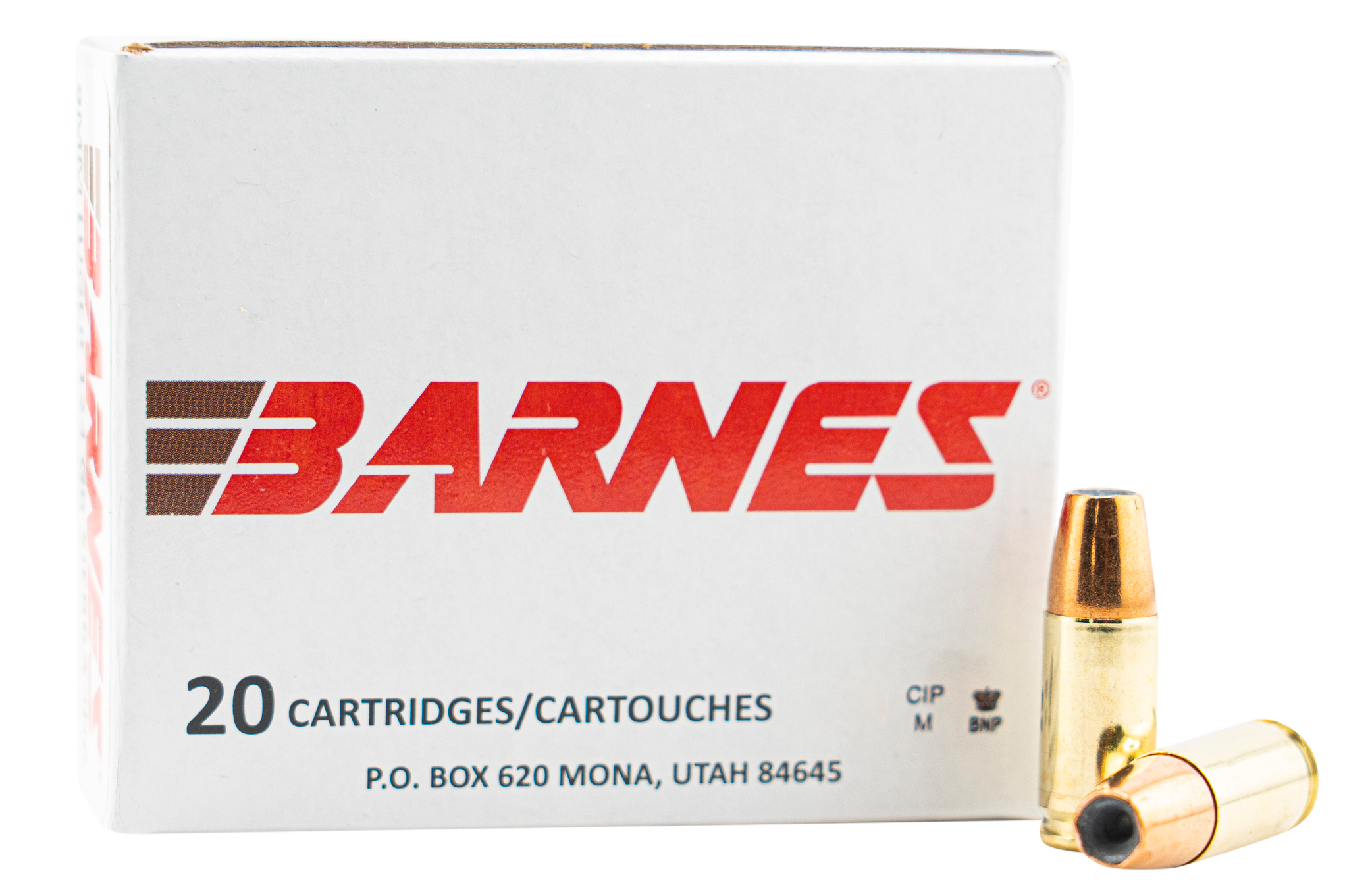 Image of Barnes Defense 9mm Luger 124 Grain JHP Centerfire Handgun Ammo
