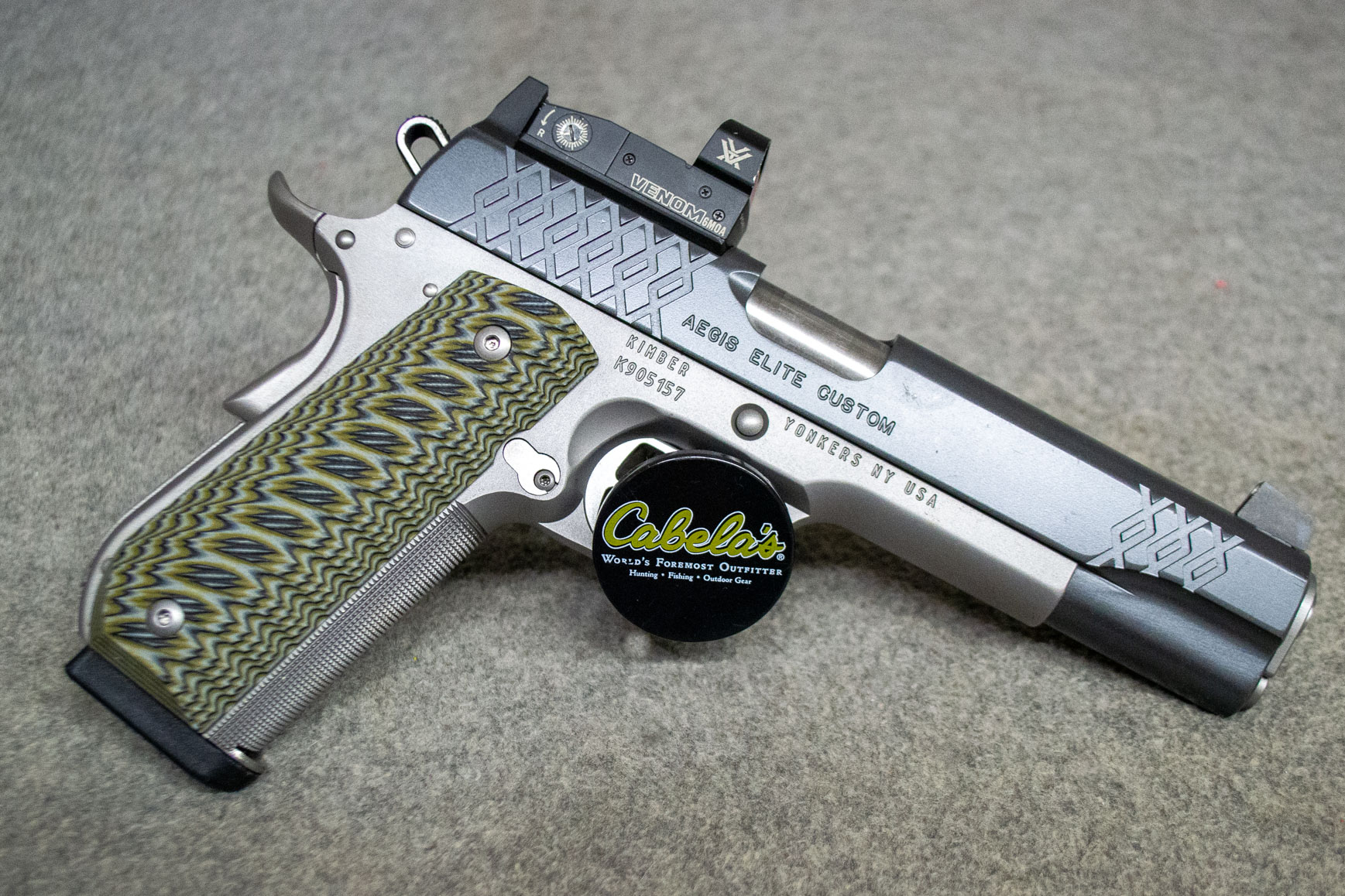  Kimber~Aegis Elite Custom~.45 ACP - $1149.99 at Bass Pro Shops