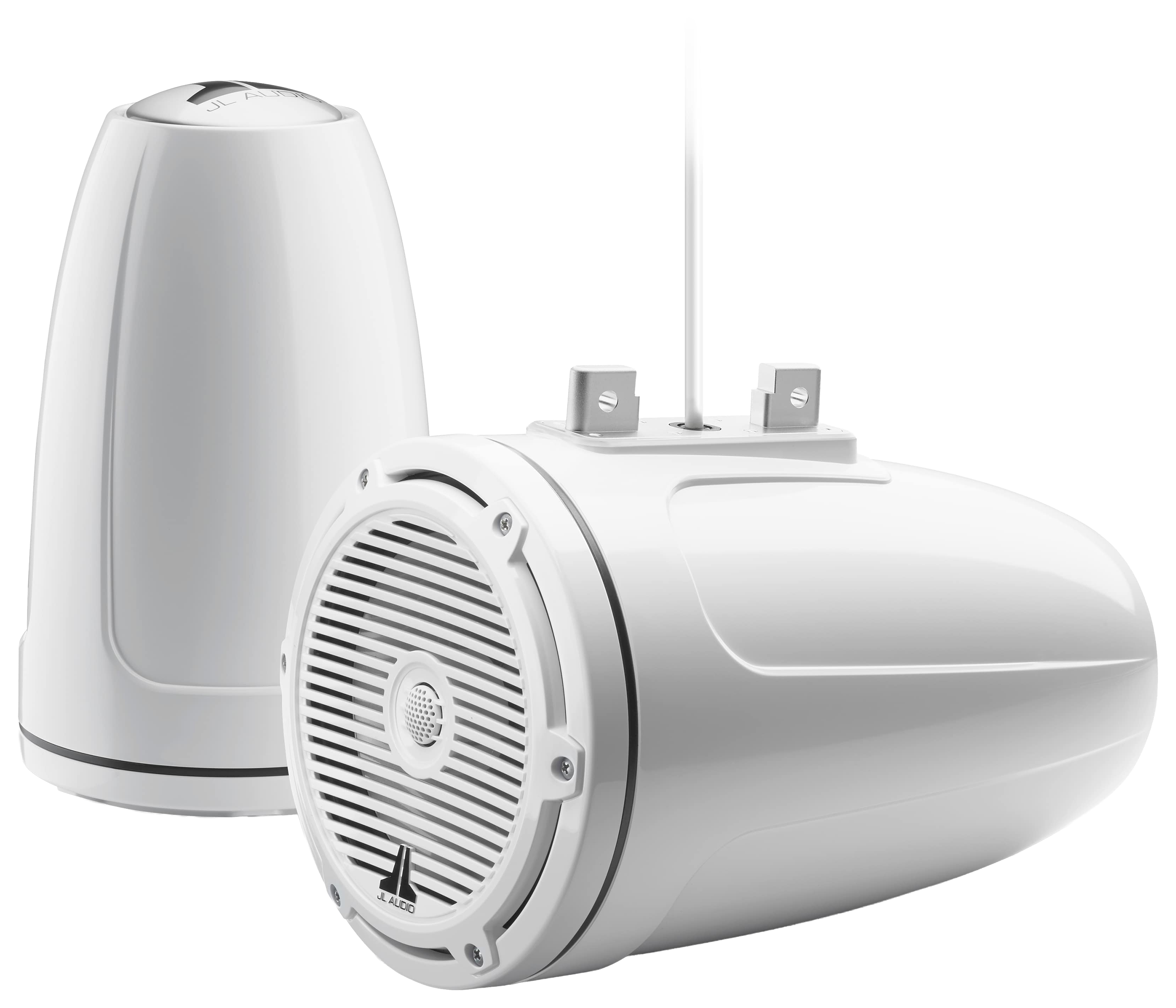 Image of "Garmin JL Audio M3 7.7"" Enclosed Tower Speakers with Classic Grille"