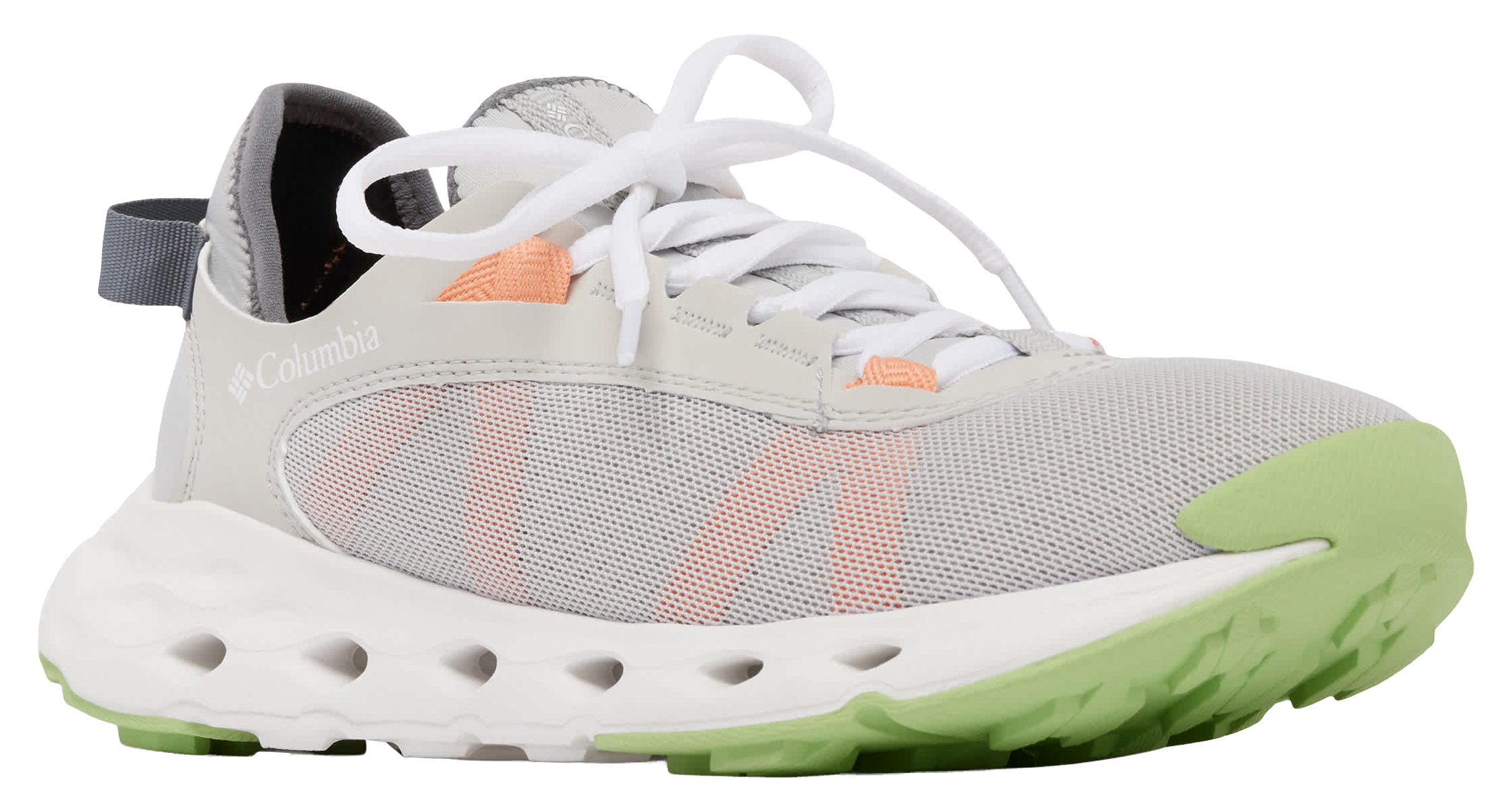 Image of Columbia Drainmaker XTR Water Shoes for Women - Grey Ice/Sage Leaf