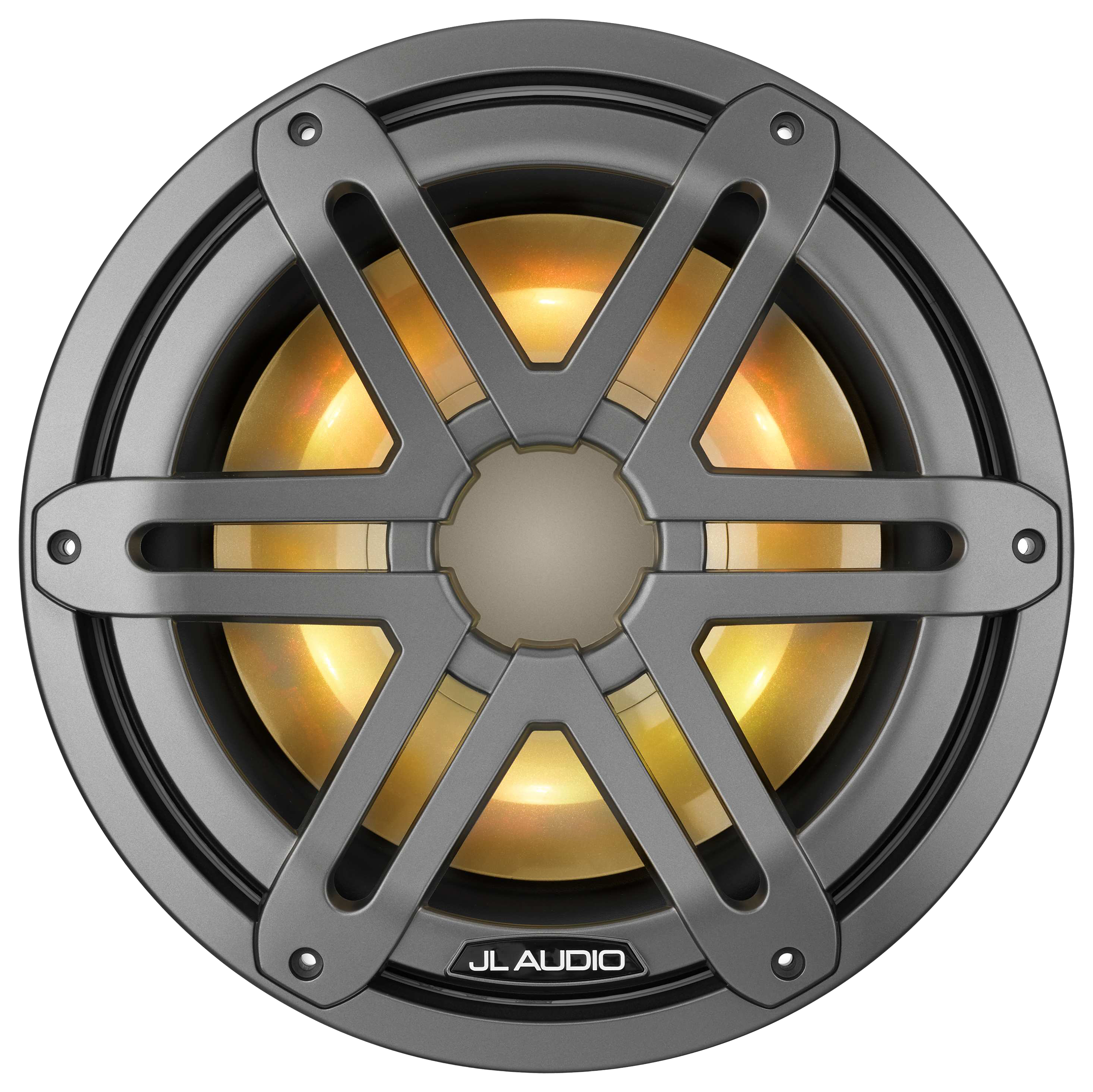 Image of "Garmin JL Audio M3 10"" Marine Subwoofer with LED and Sport Grill - Gray"