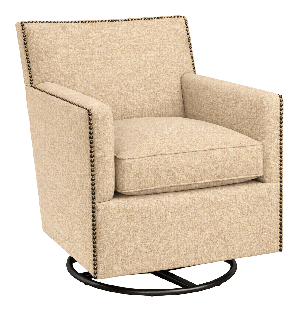 Image of Marshfield Furniture Chloe Swivel Glider Chair - Nomad Sand