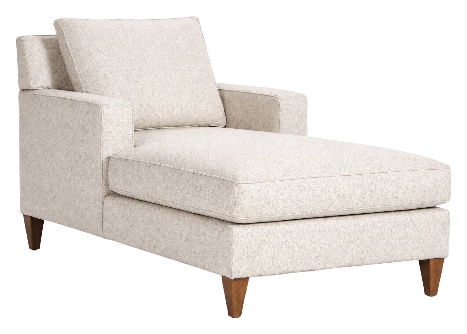 Image of Marshfield Furniture Carmen Two-Arm Chaise - Lincoln Oat