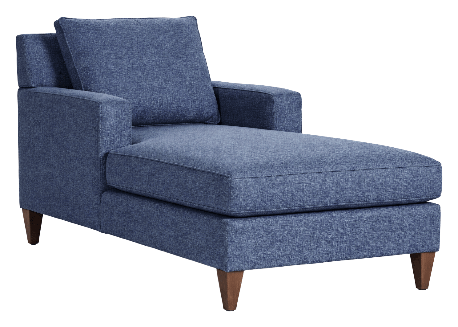 Image of Marshfield Furniture Carmen Two-Arm Chaise - Robusta Blue