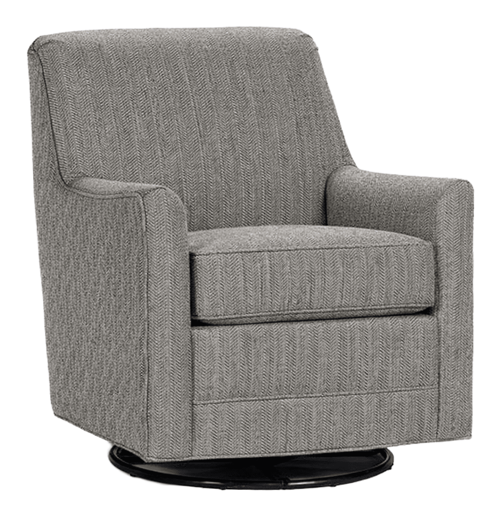 Image of Marshfield Furniture Tate Swivel Glider Rocker - Flannel