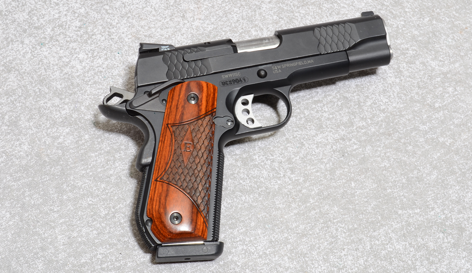 Image of "Smith & Wesson SW1911 SC, .45 Auto, 4.25"" Barrel, 1.75 lbs."