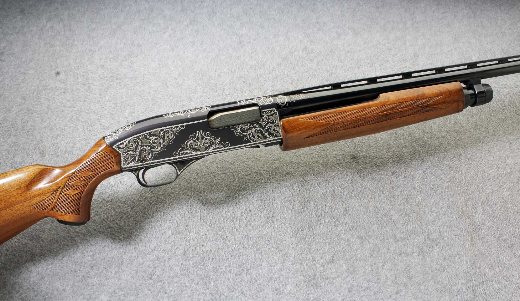 Image of Winchester ~ Model 1200 Custom Engraved ~ 20 Gauge