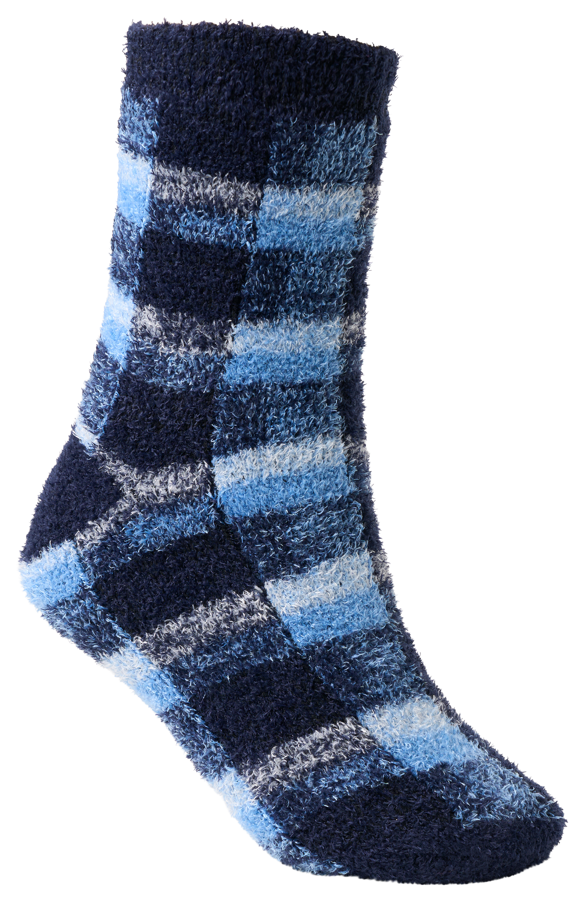 Image of Natural Reflections Double-Layer House Socks - Blue