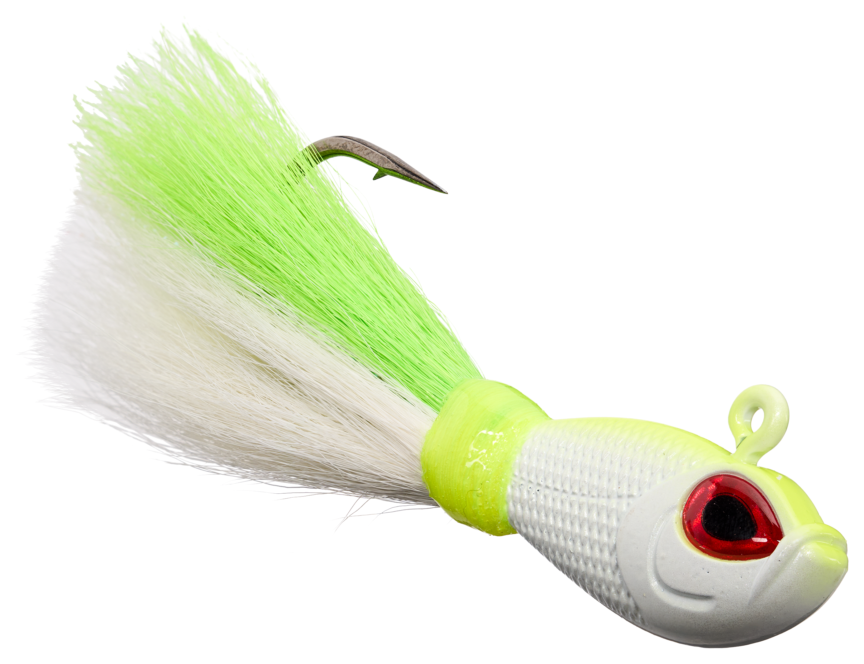 Offshore Angler Offshore Angler Bucktail Jig - White/Chartreuse - 3 oz. - $6.99 at Bass Pro Shops