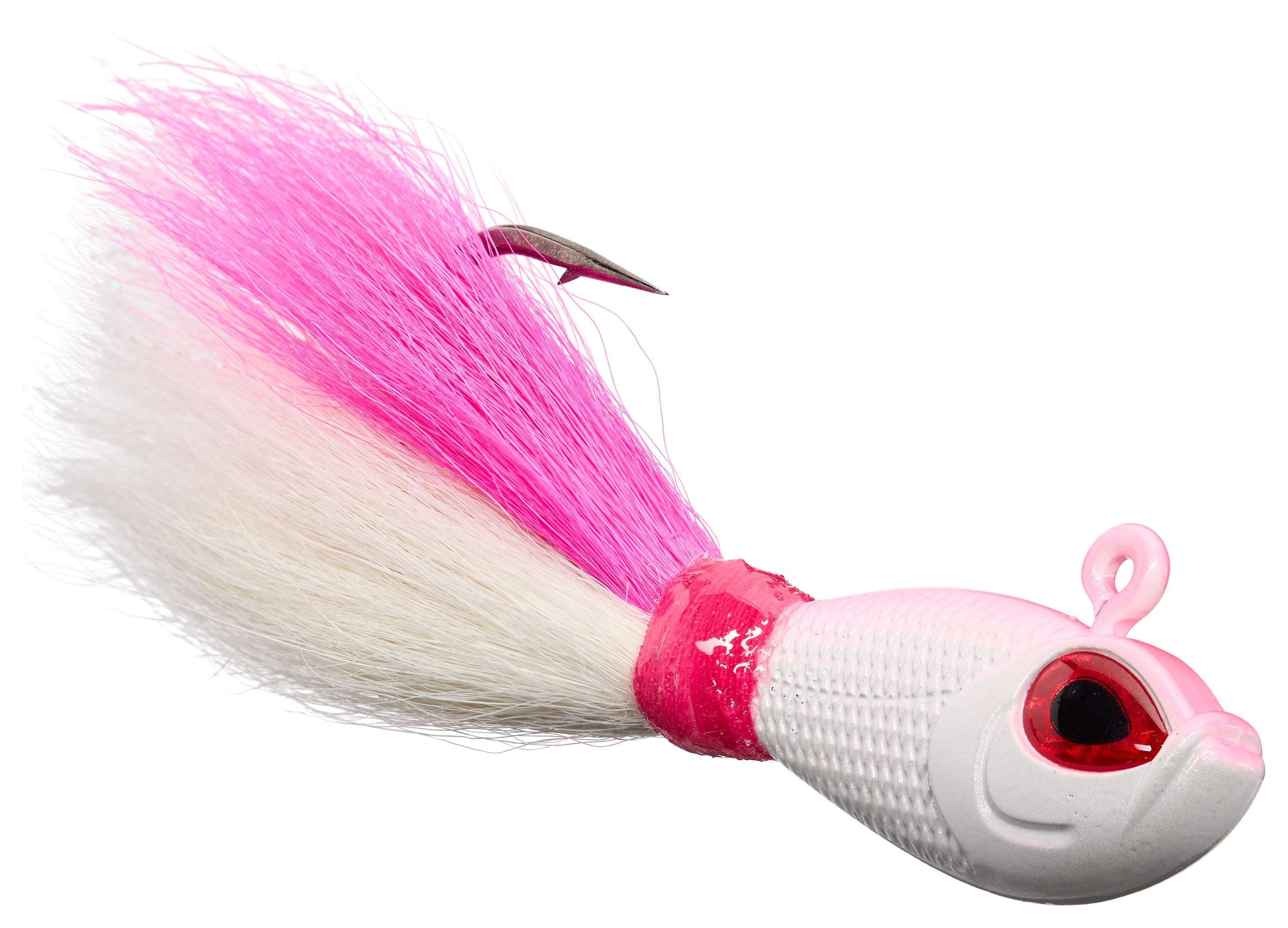 Offshore Angler Offshore Angler Bucktail Jig - Pink/White - 4 oz. - $7.99 at Bass Pro Shops