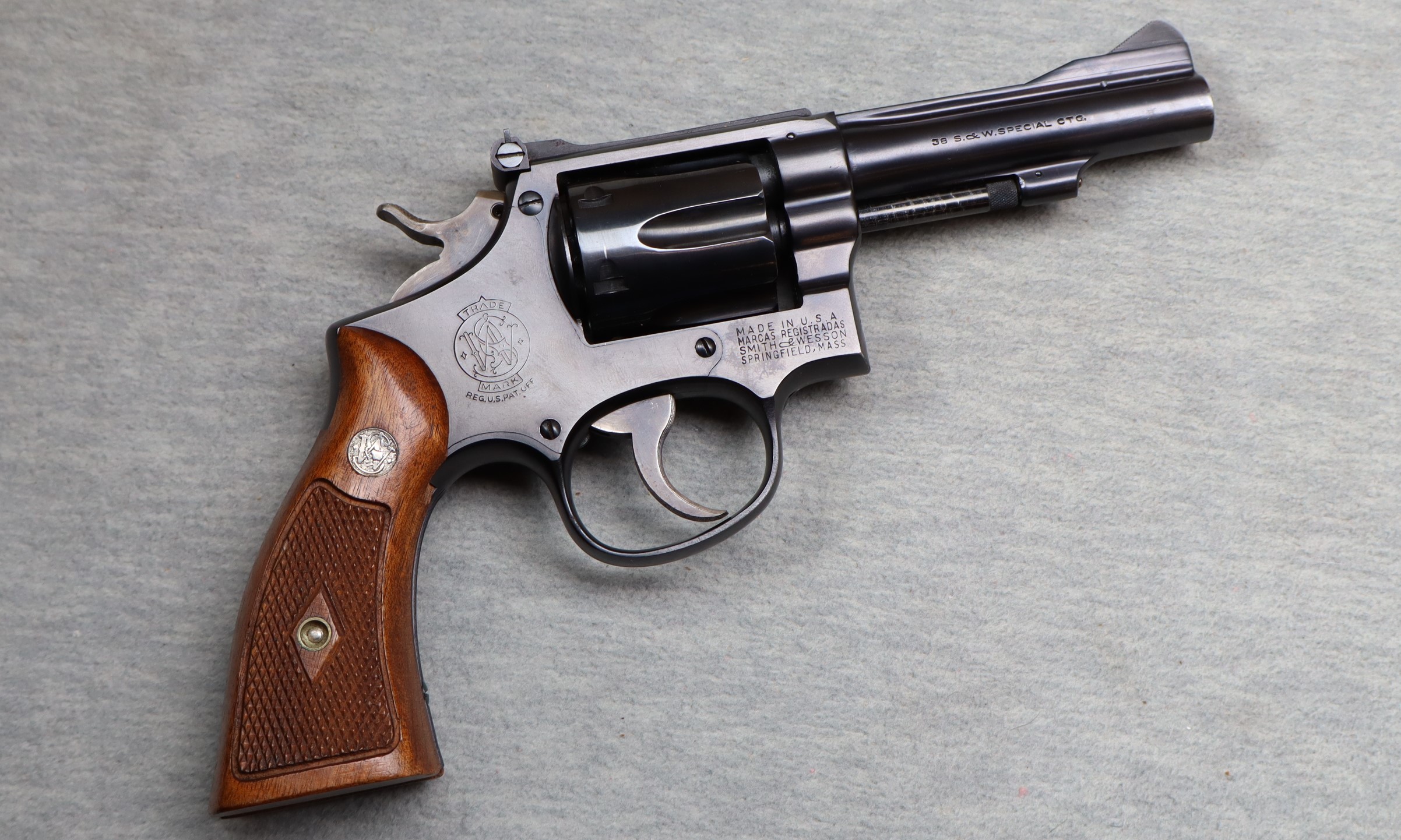 Image of Smith & Wesson ~ K-38 Masterpiece ~ .38 Special