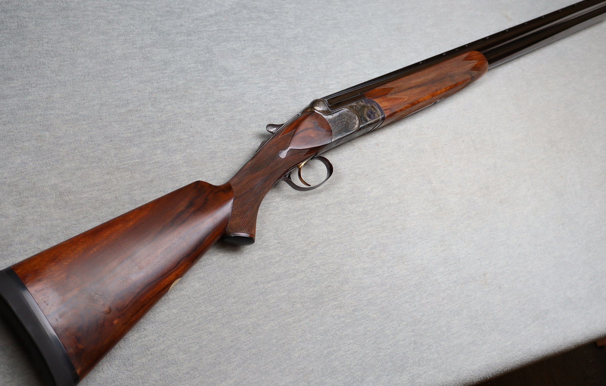 Image of G. Gamba ~ Boxlock O/U ~ 12 Gauge